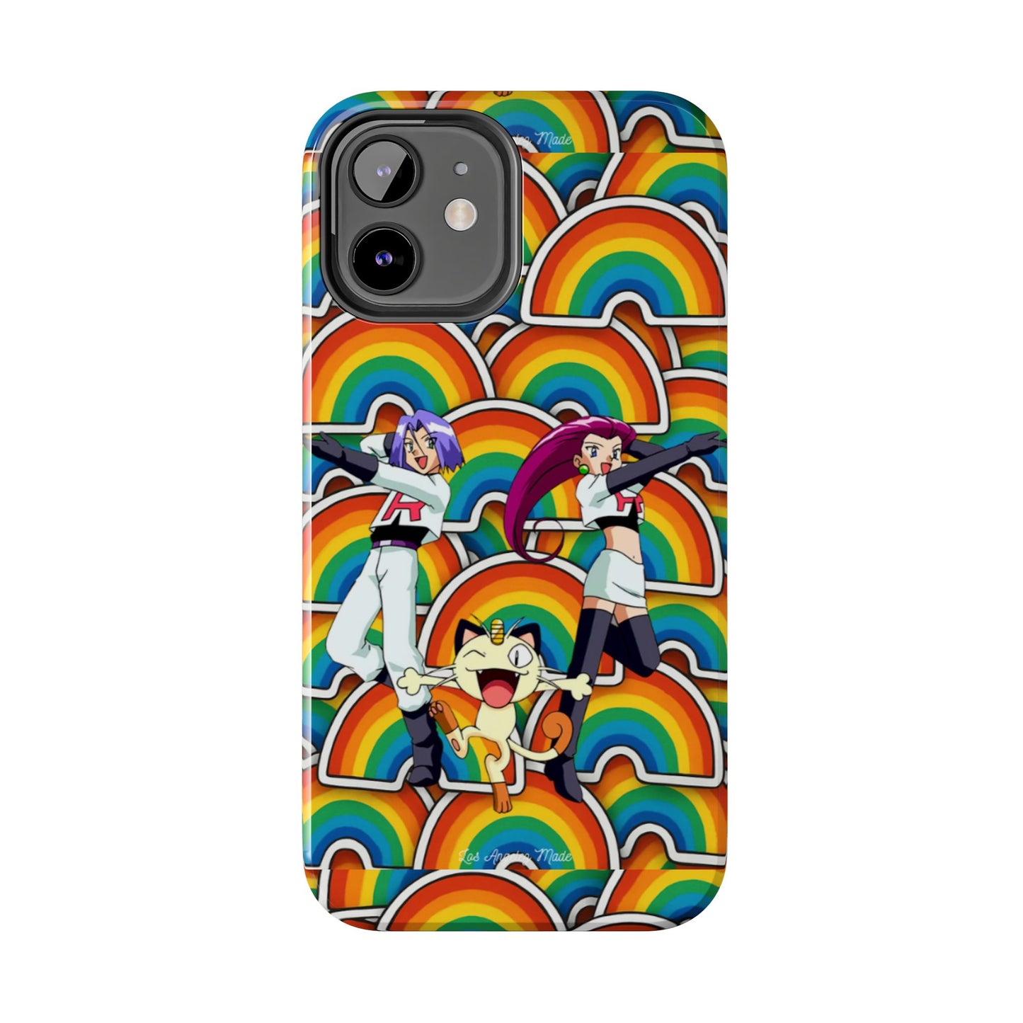 Los Angelez Made x Team Rocket Rainbow Emoji Tough Phone Case