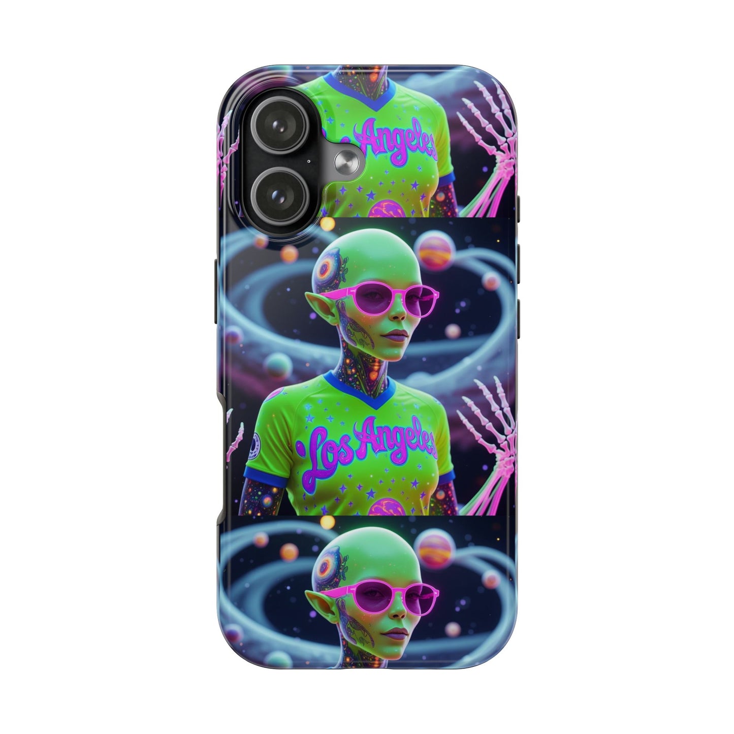 Los Angelez Made x Neon Alien Tough Phone Case
