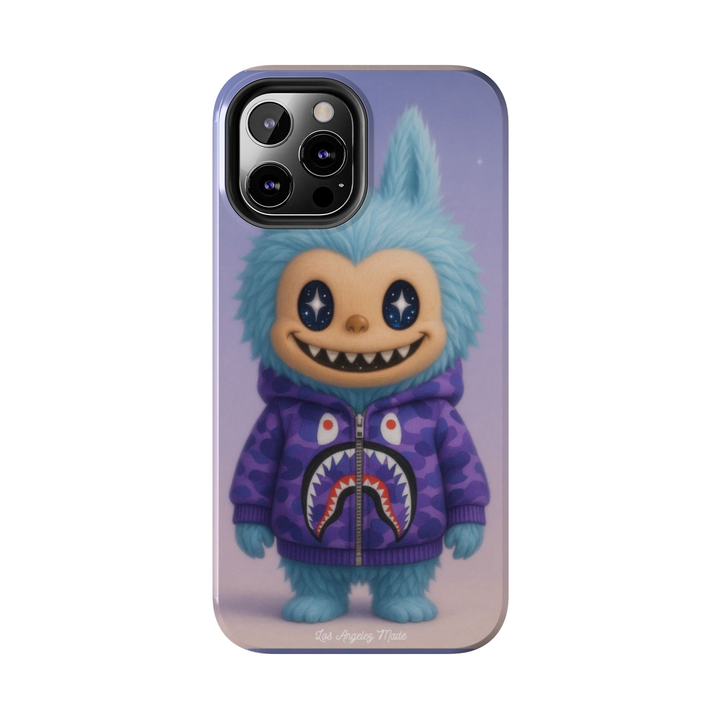 Los Angelez Made x Labubu BAPE Hoodie Tough Phone Case