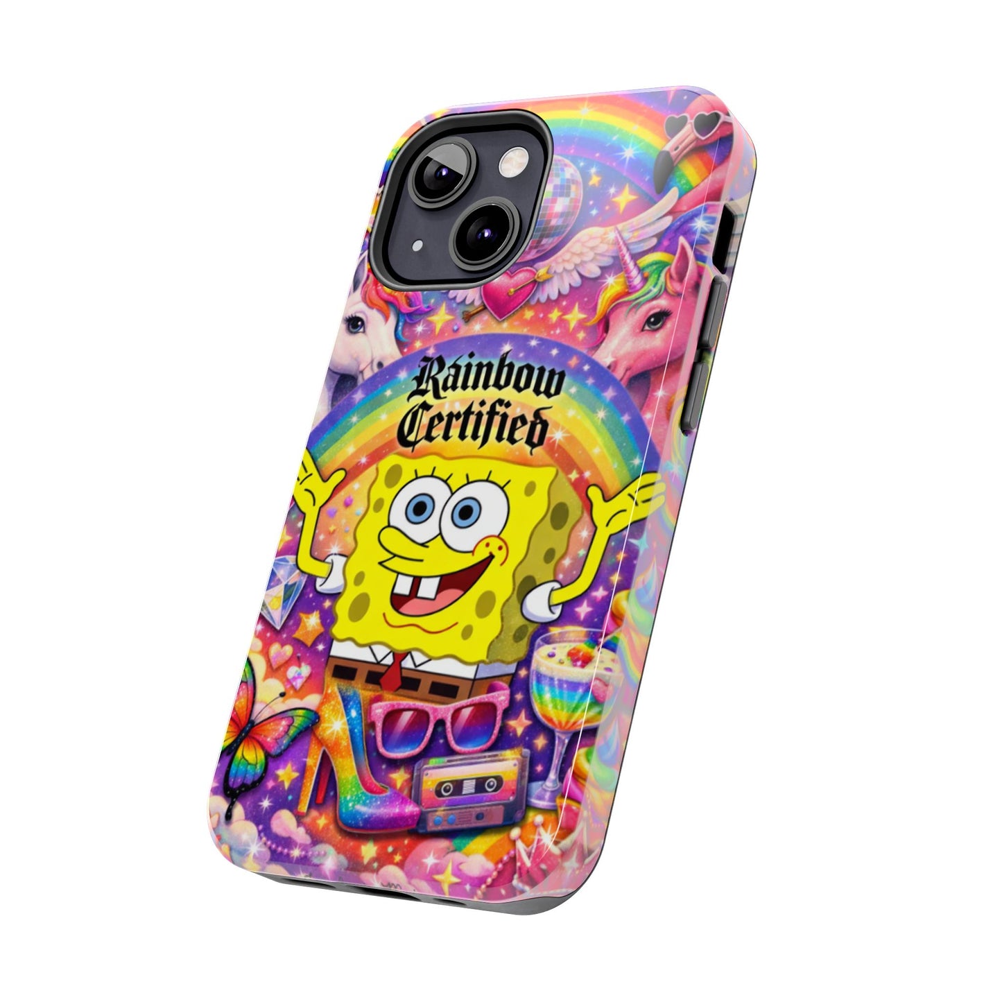 Los Angelez Made x Gay SpongeBob ''Rainbow Certified'' Tough Phone Case