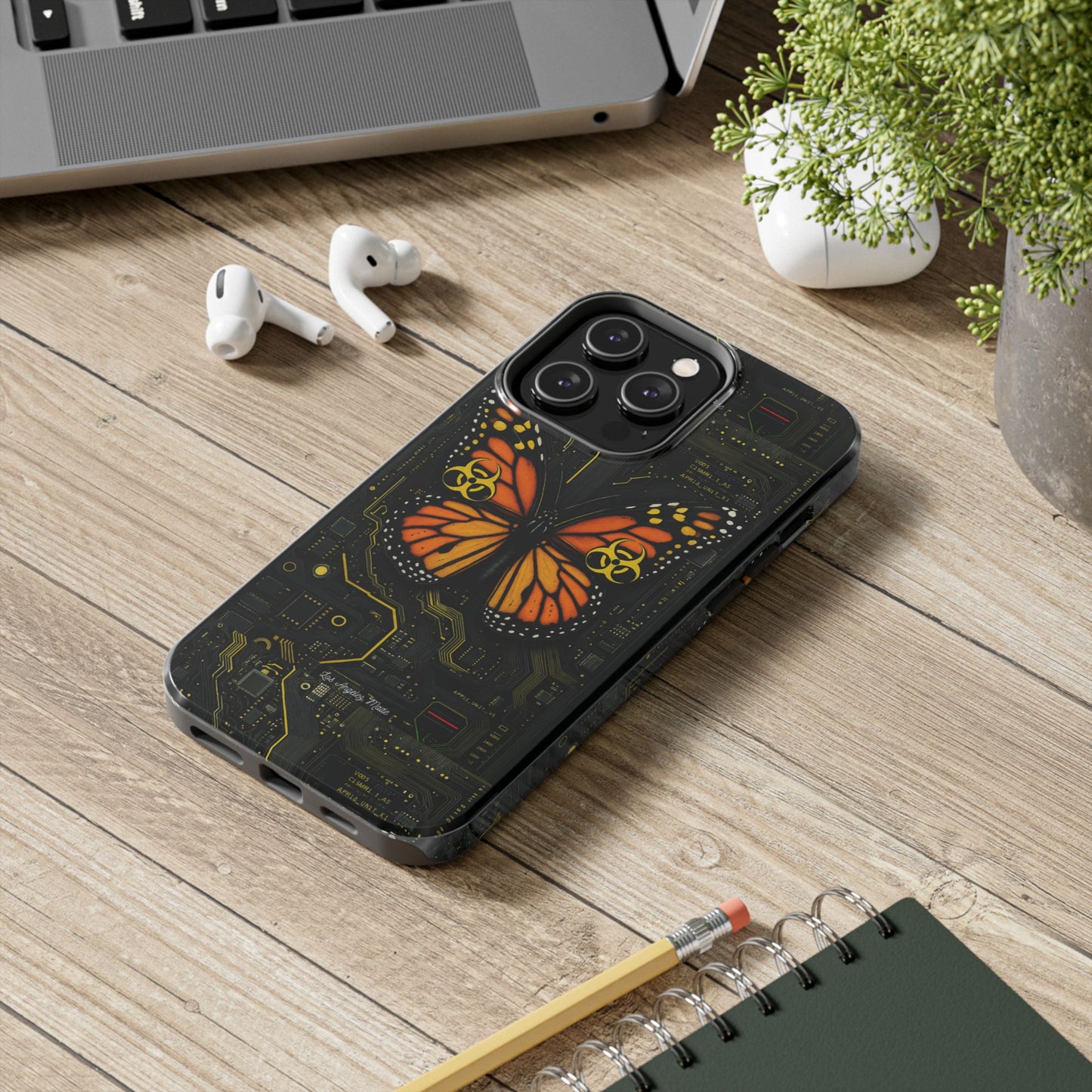 Los Angelez Made x Cyber Butterfly Tough Phone Case