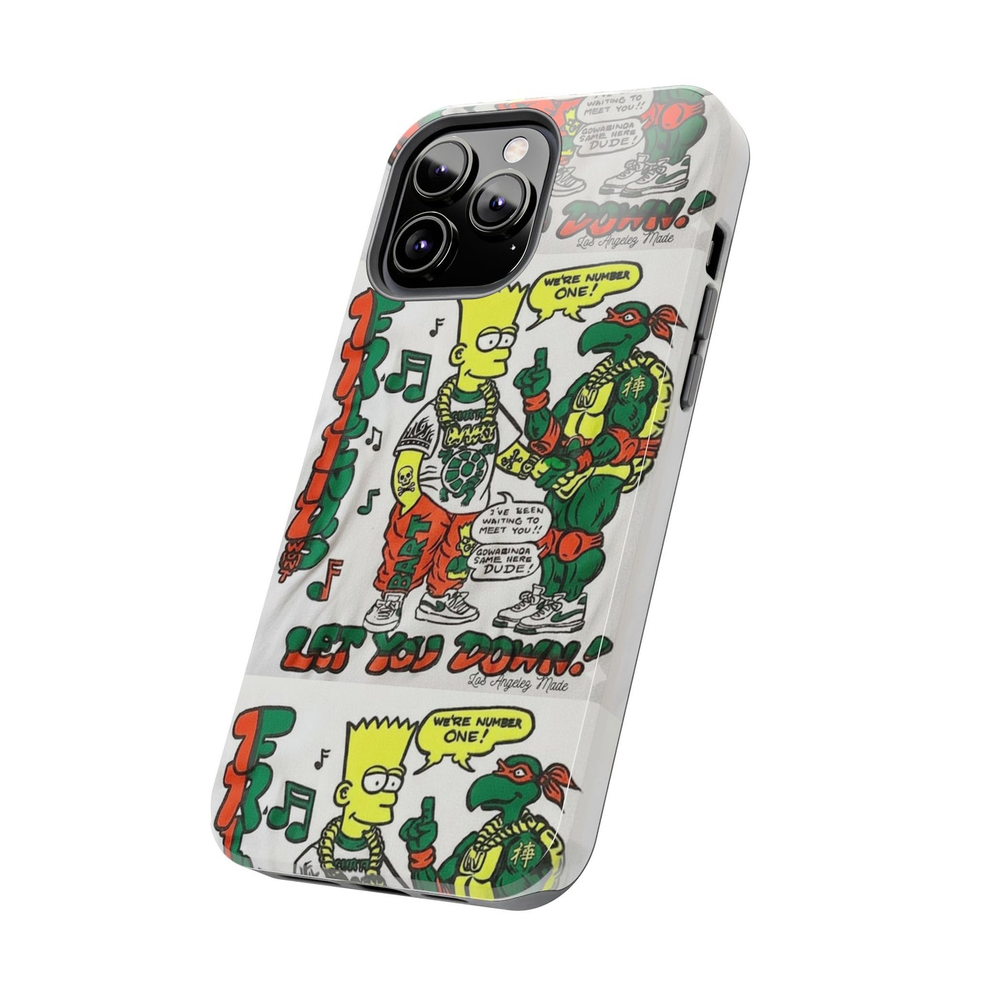 Los Angelez Made x Bart & TMNT Tough Phone Case