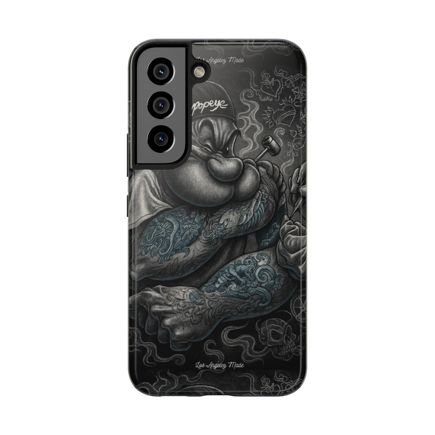 Los Angelez Made x Popeye Getting Tatted Tough Phone Case