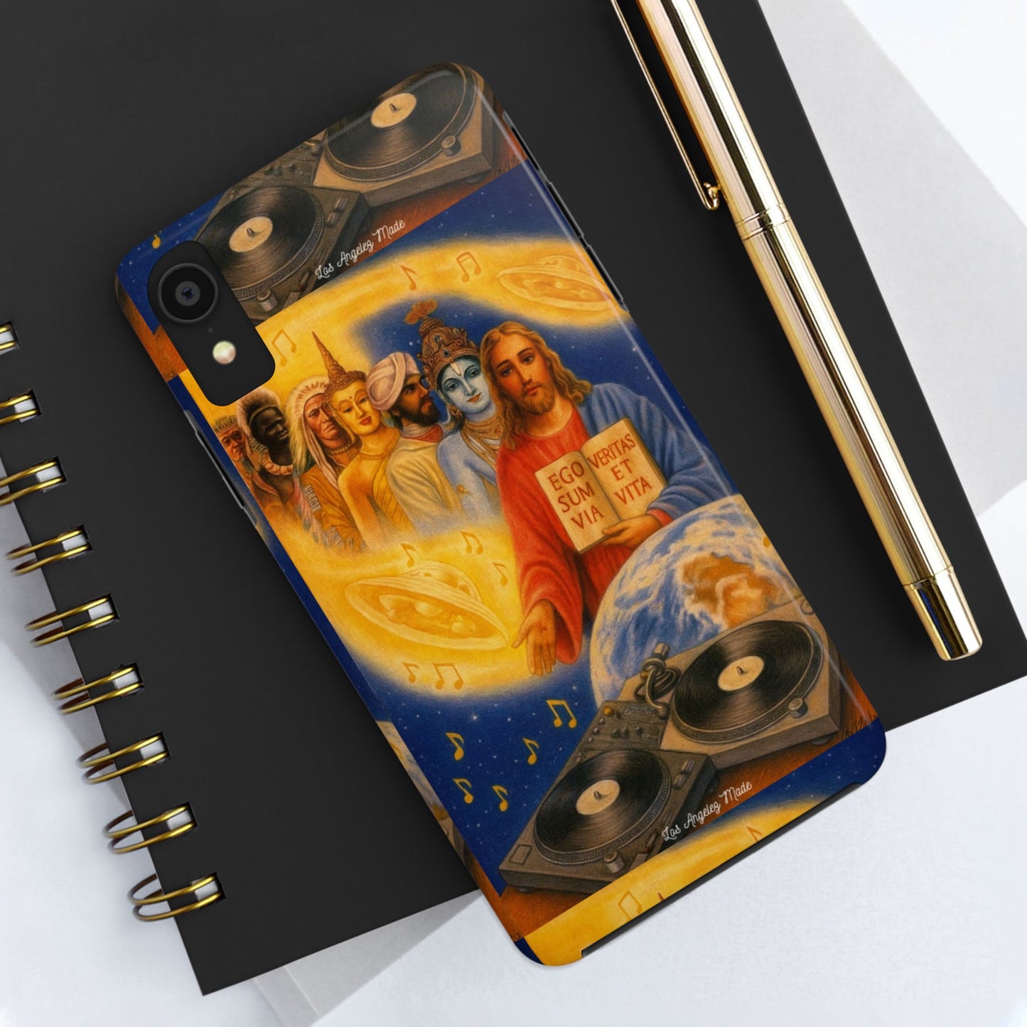 Los Angelez Made x God Is A DJ Tough Phone Case