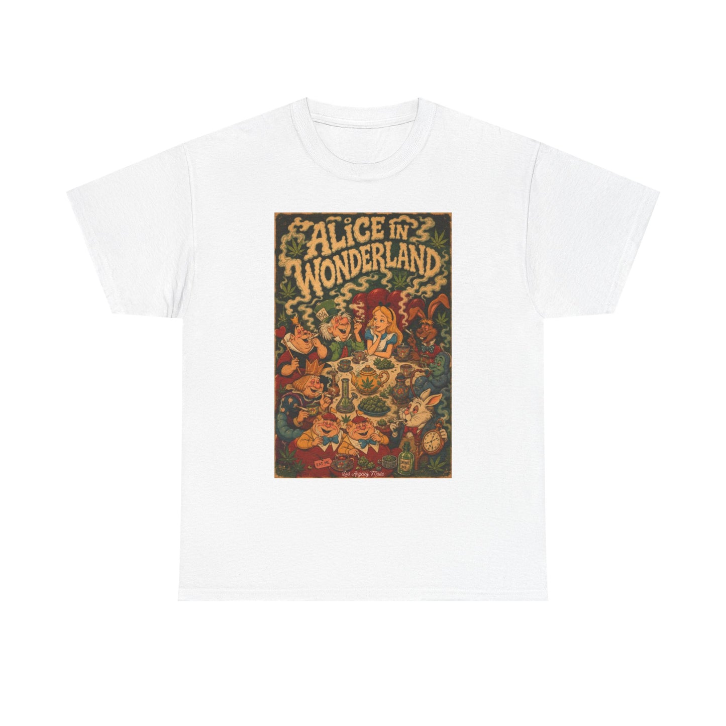 Los Angelez Made x Alice in Wonderland Unisex Heavy Cotton T-Shirt