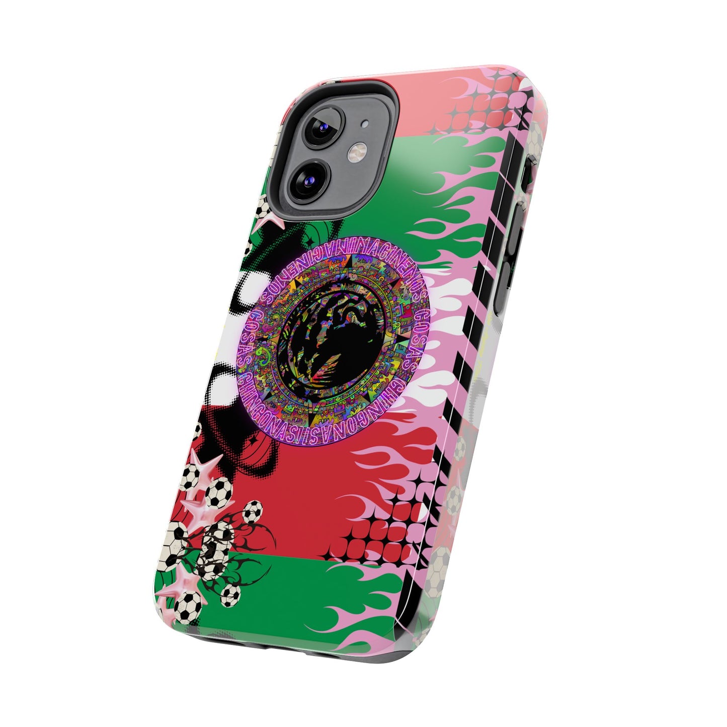 Los Angelez Made x Mexican Flag Tough Phone Case