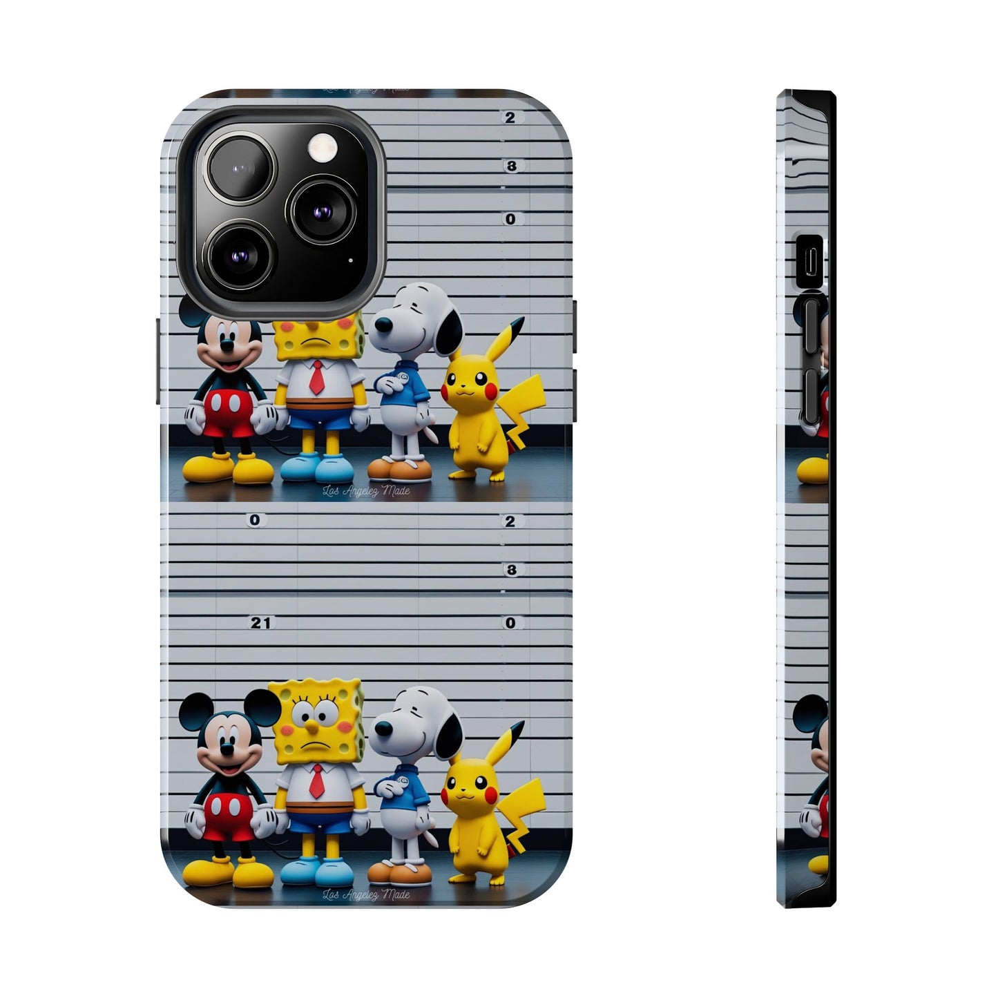 Los Angelez Made x Cartoon Police Line Up Tough Phone Case