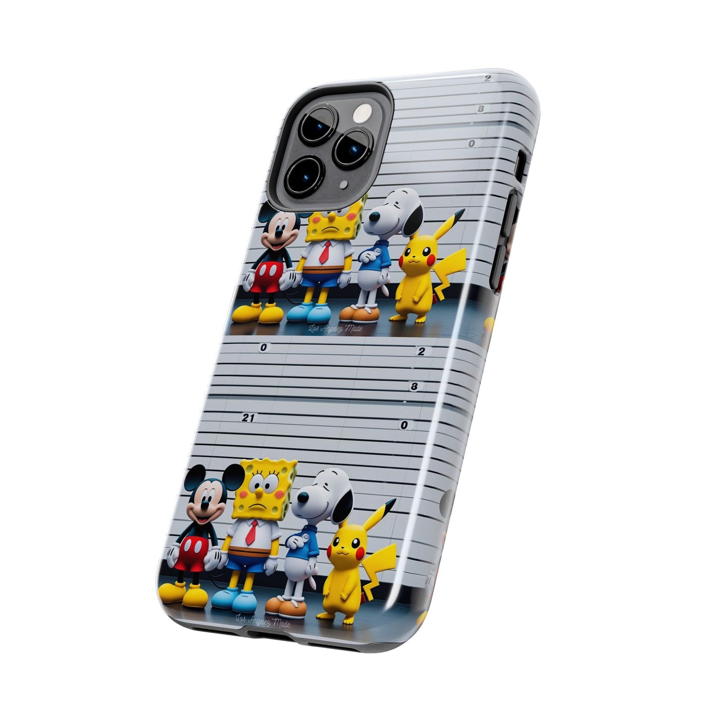 Los Angelez Made x Cartoon Police Line Up Tough Phone Case