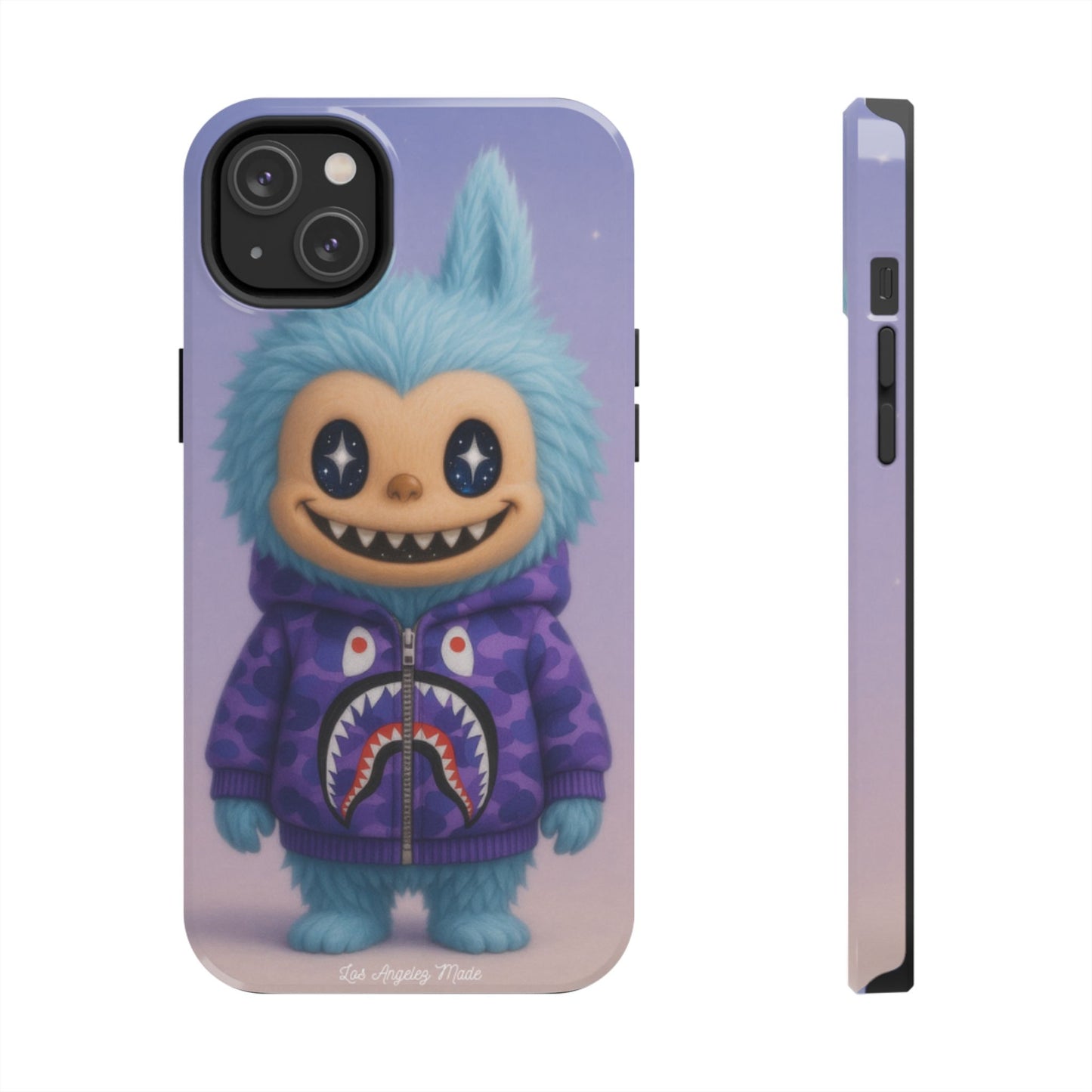 Los Angelez Made x Labubu BAPE Hoodie Tough Phone Case