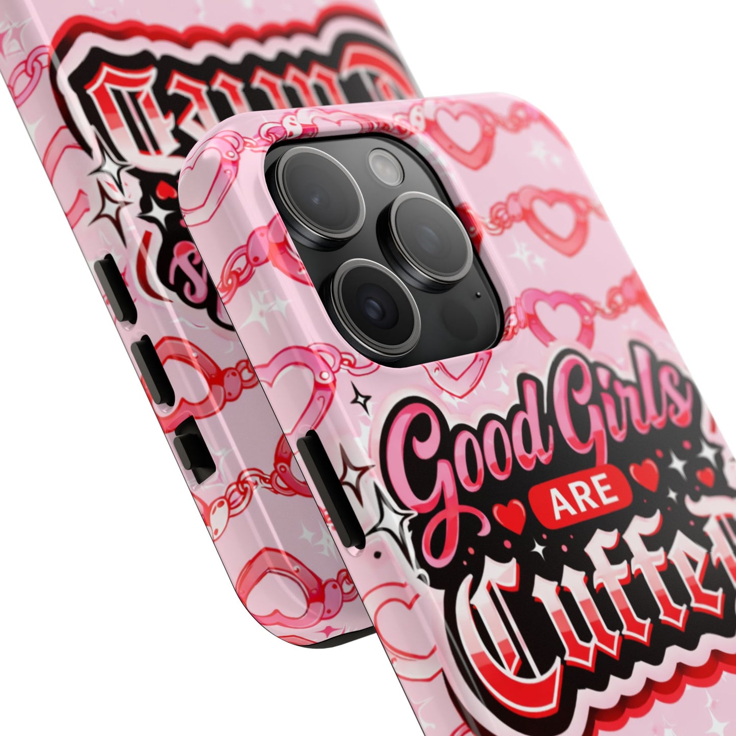 Los Angelez Made x "Good Girls Are Cuffed" Tough Phone Case