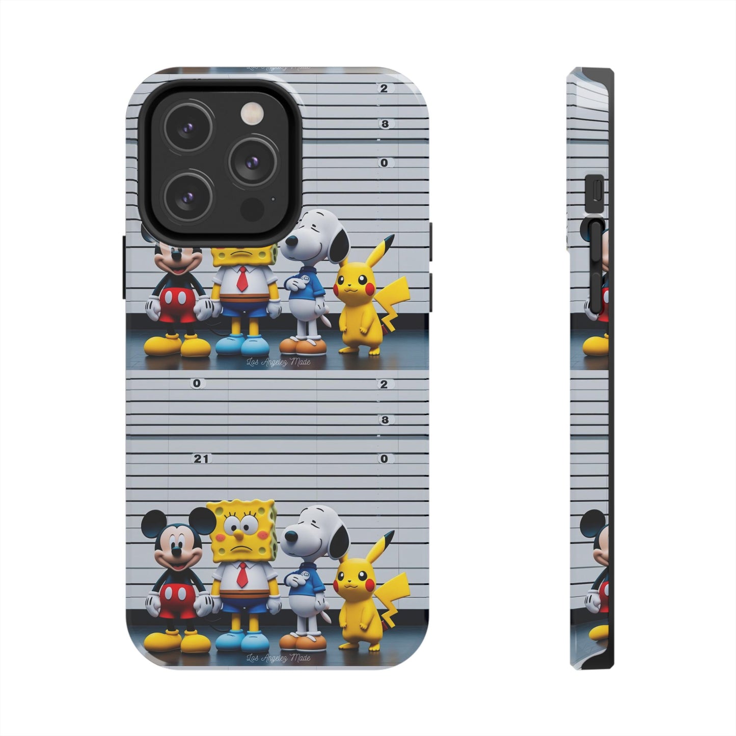 Los Angelez Made x Cartoon Police Line Up Tough Phone Case