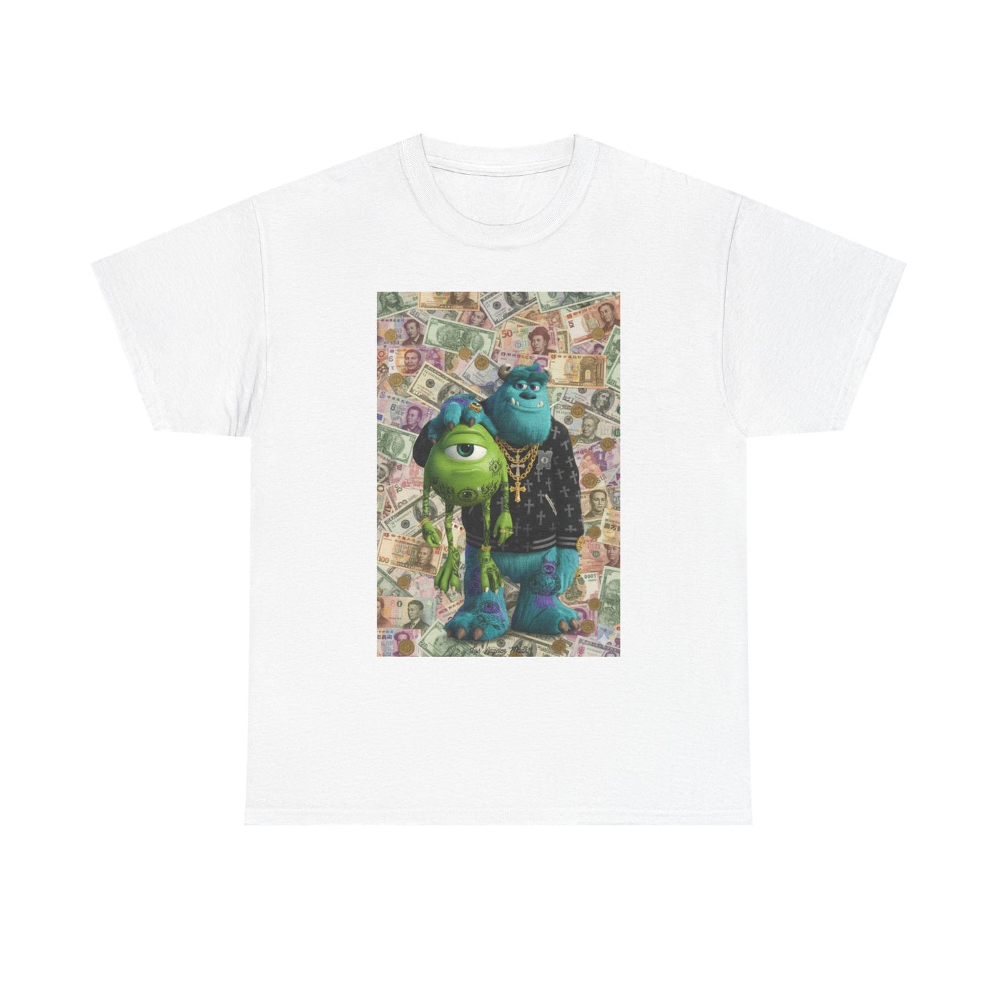 Los Angelez Made x Monster's Inc Unisex Heavy Cotton T-Shirt