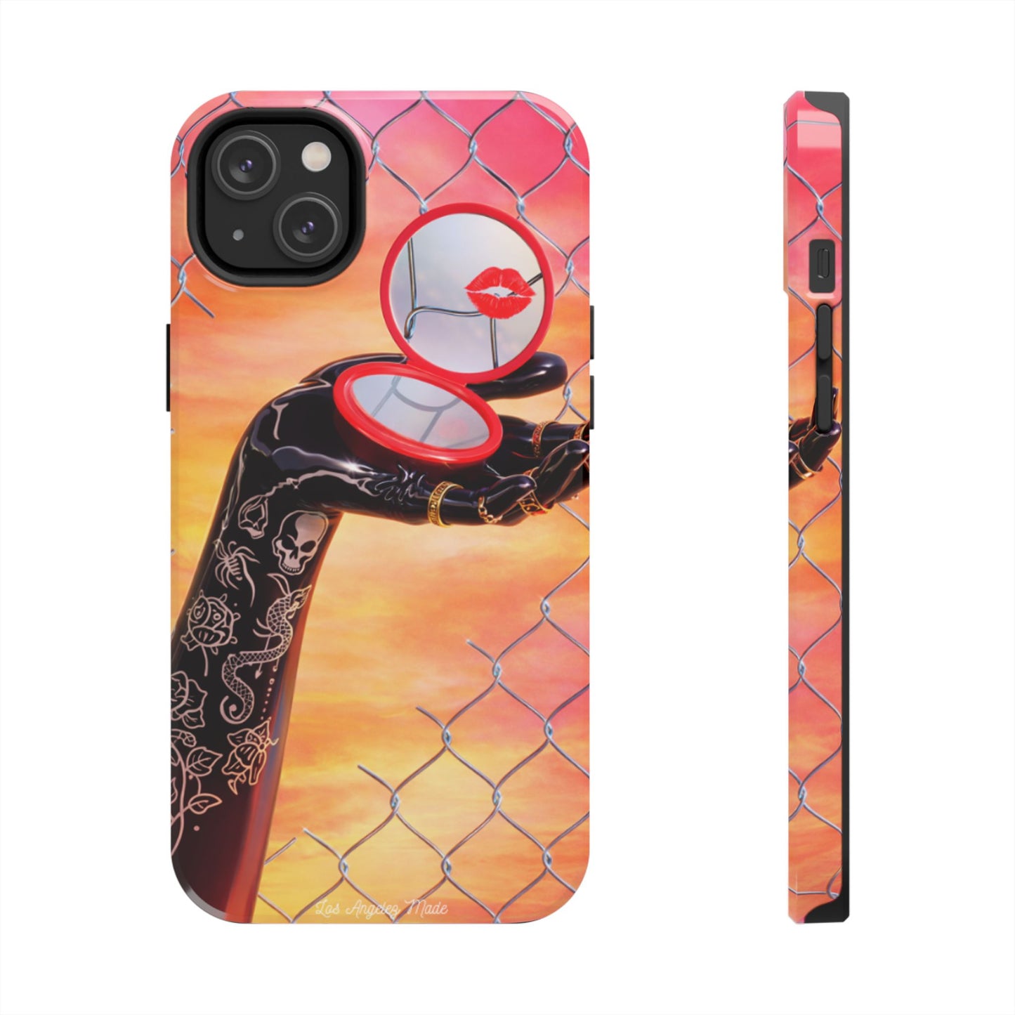 Los Angelez Made x Compact Kiss Tough Phone Case