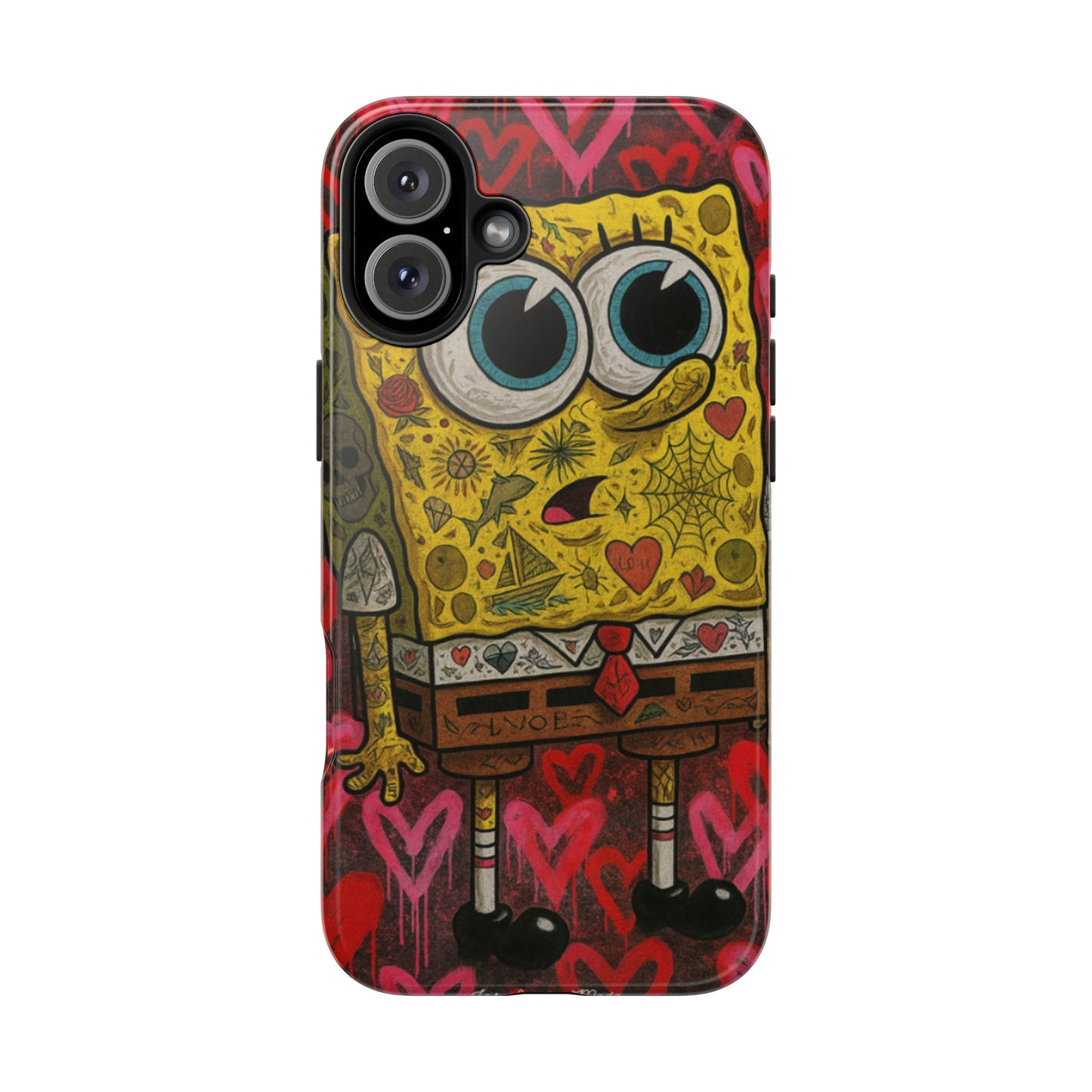 Los Angelez Made x Tatted Spongebob Tough Phone Case