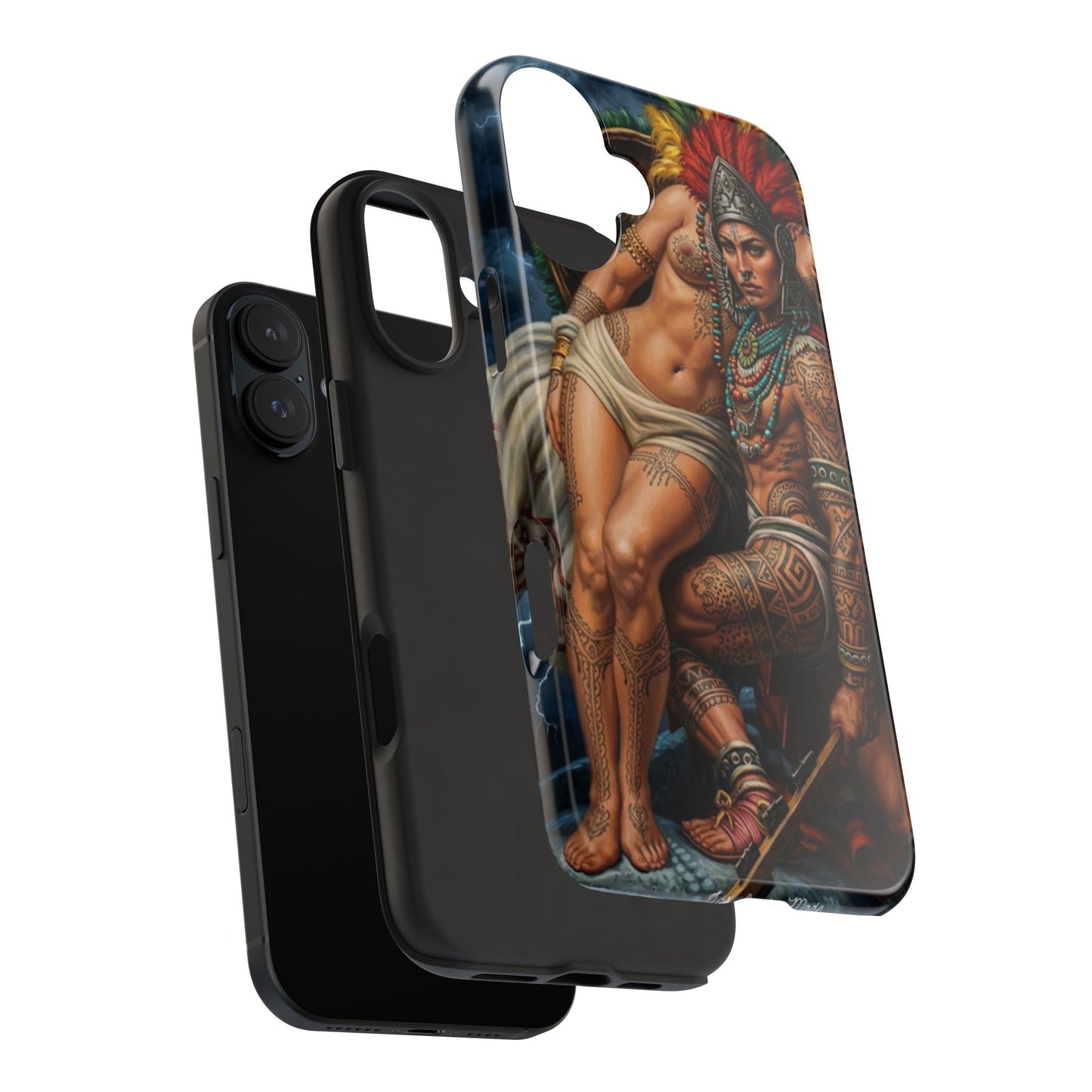 Los Angelez Made x Aztec Lesbian Pride Tough Phone Case