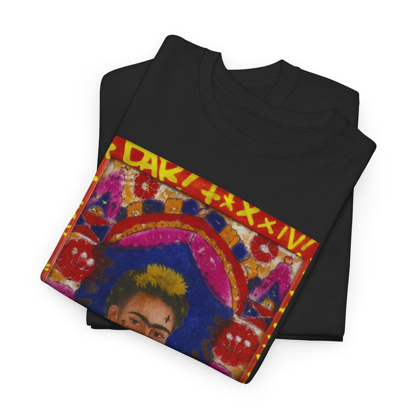 Los Angelez Made x Frida Kahlo The Frame Unisex Heavy Cotton T-Shirt