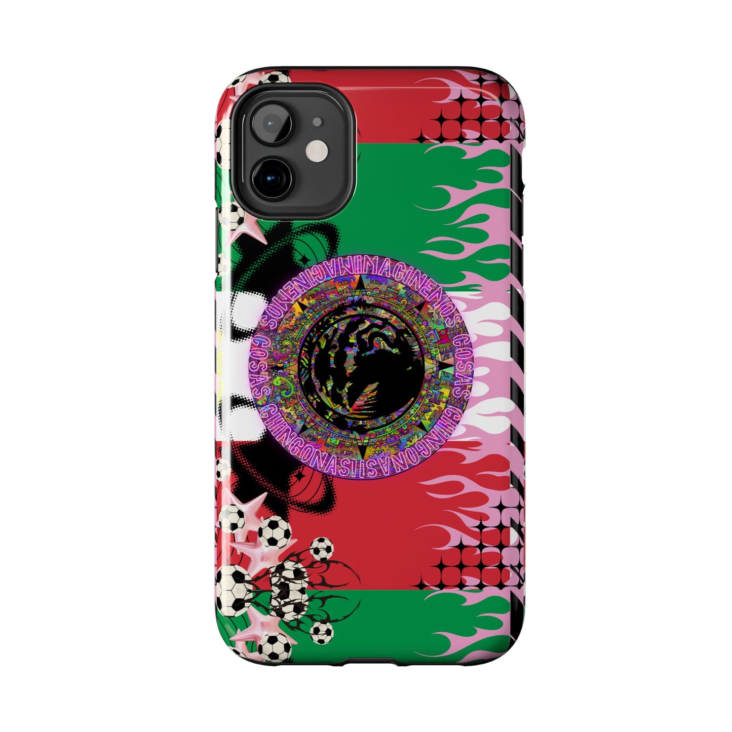 Los Angelez Made x Mexican Flag Tough Phone Case