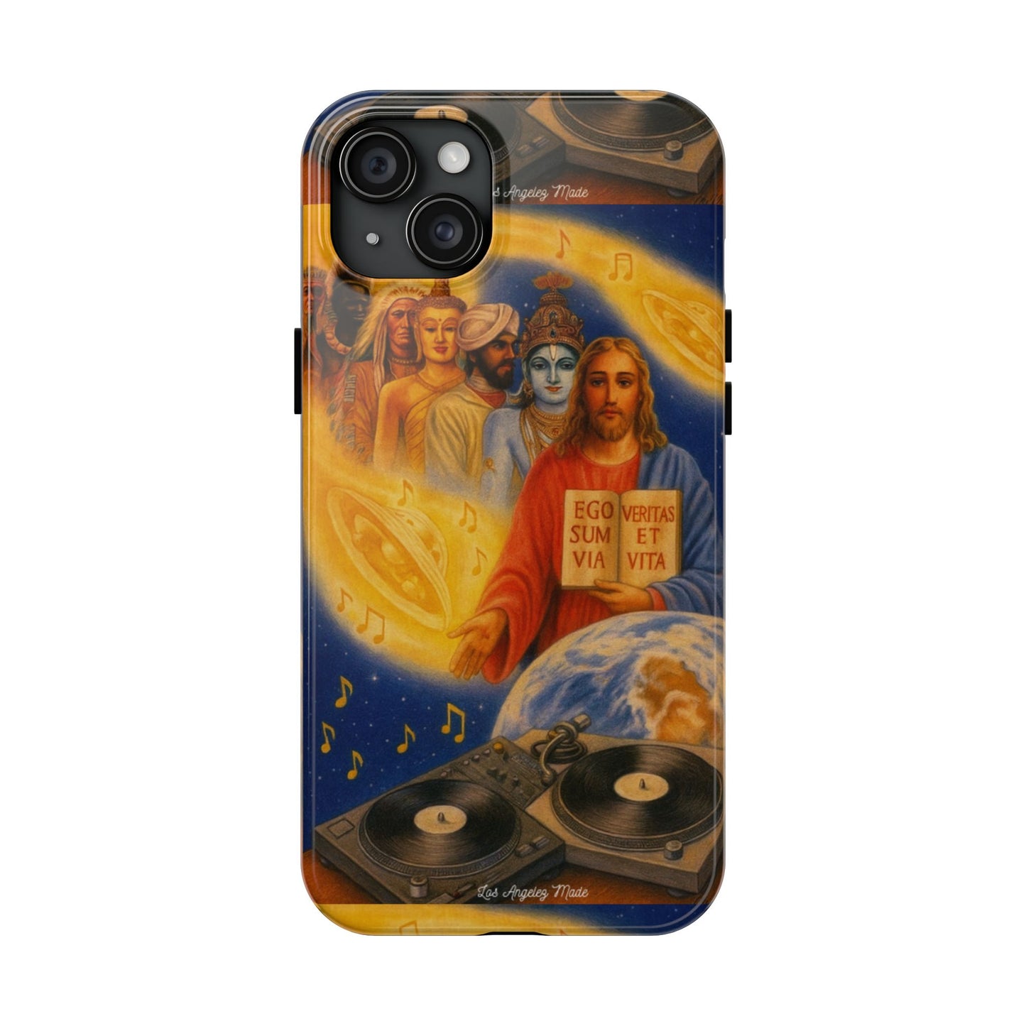 Los Angelez Made x God Is A DJ Tough Phone Case