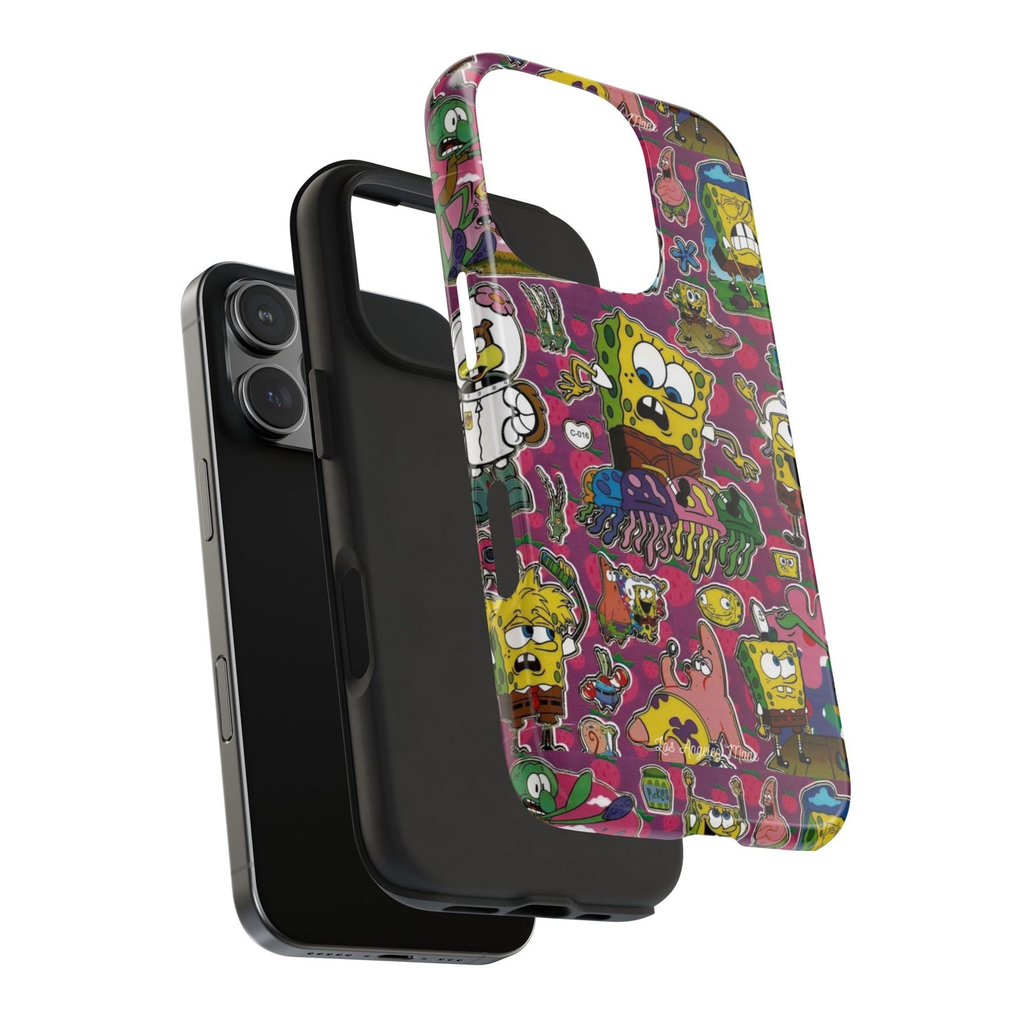 Los Angelez Made x SpongeBob Sticker Sheet Tough Phone Case