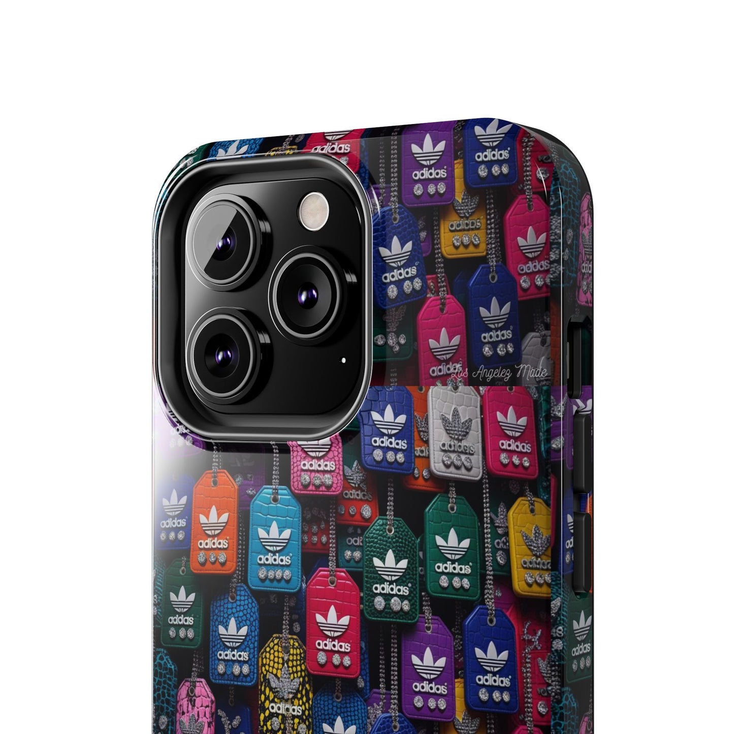Los Angelez Made x Adidas Leather Tags Tough Phone Case