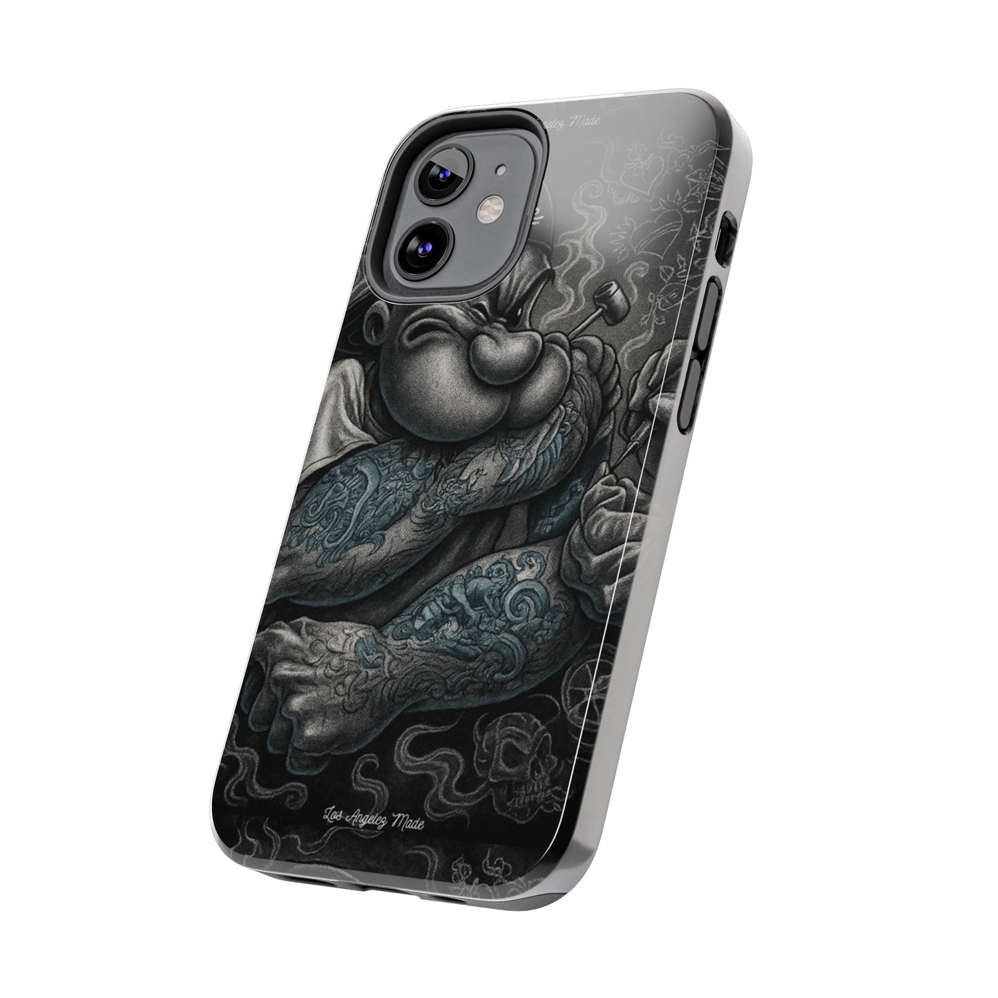 Los Angelez Made x Popeye Getting Tatted Tough Phone Case