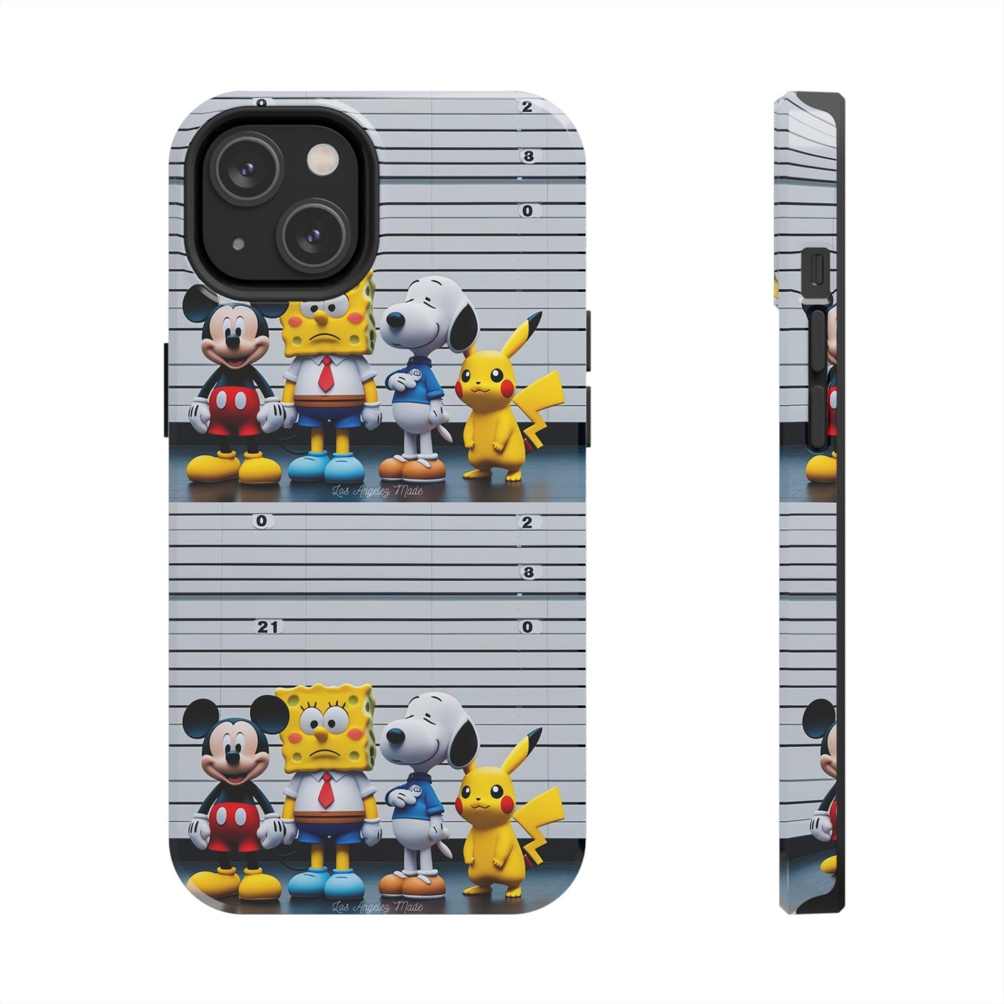 Los Angelez Made x Cartoon Police Line Up Tough Phone Case