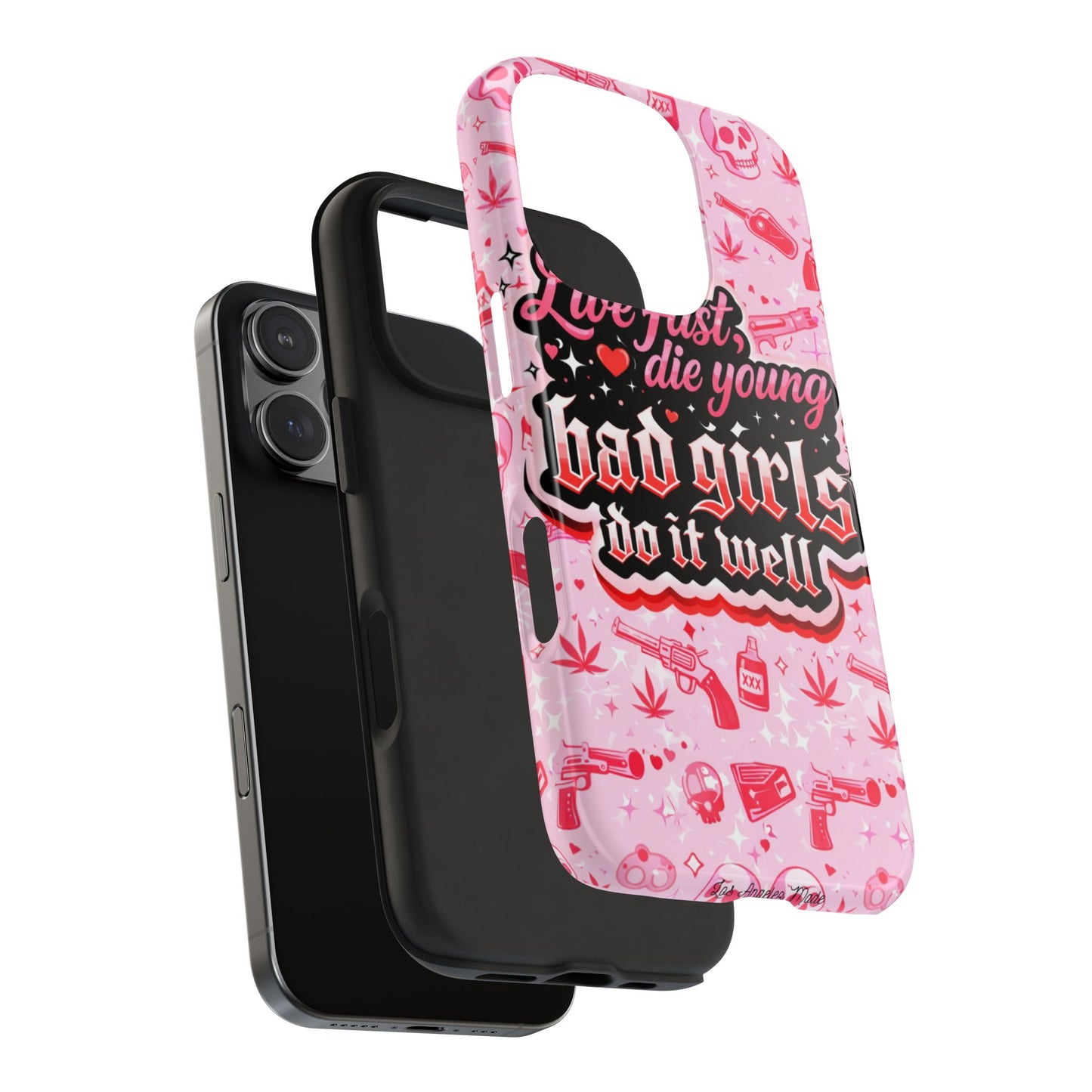Los Angelez Made x "Live Fast, Die Young'' Tough Phone Case