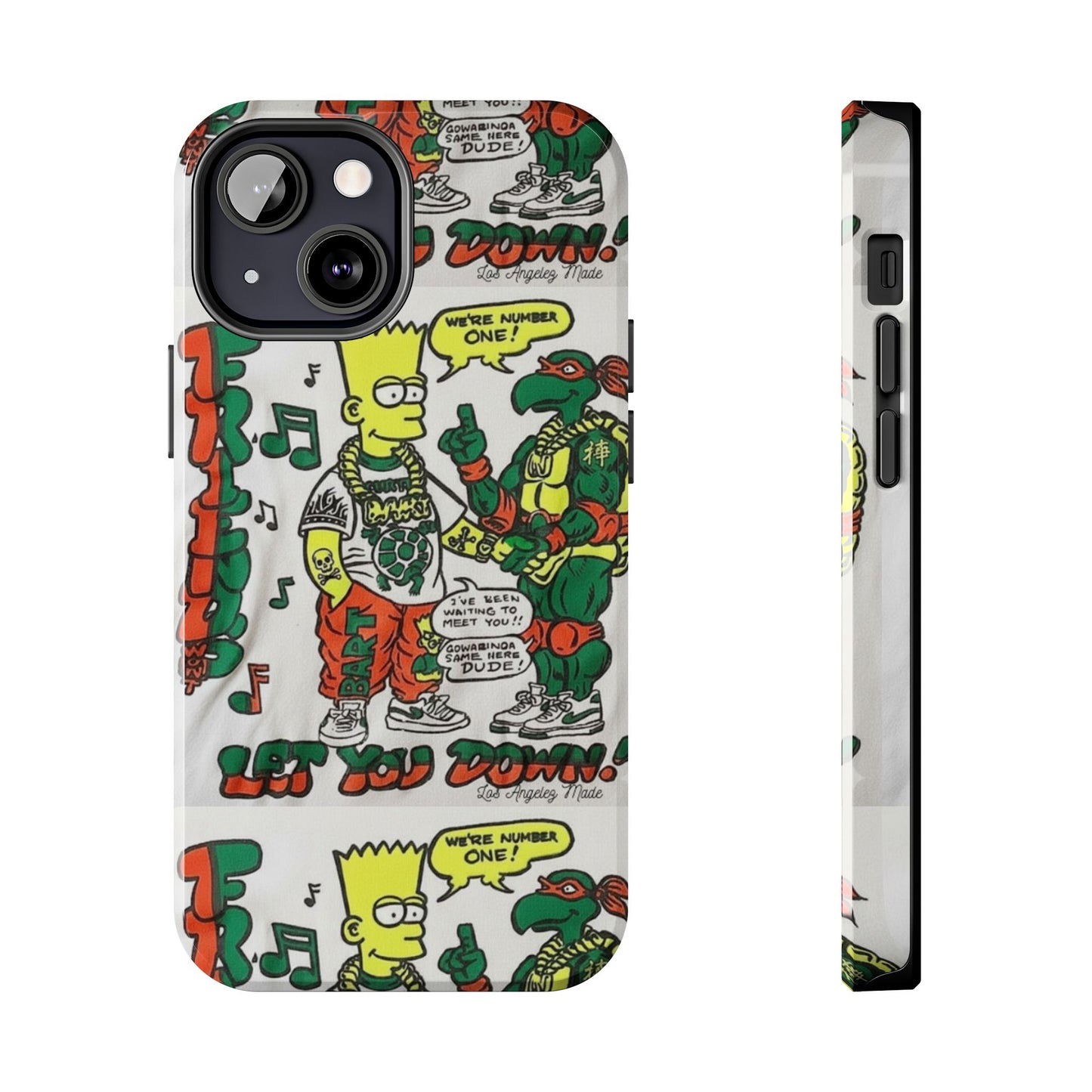 Los Angelez Made x Bart & TMNT Tough Phone Case