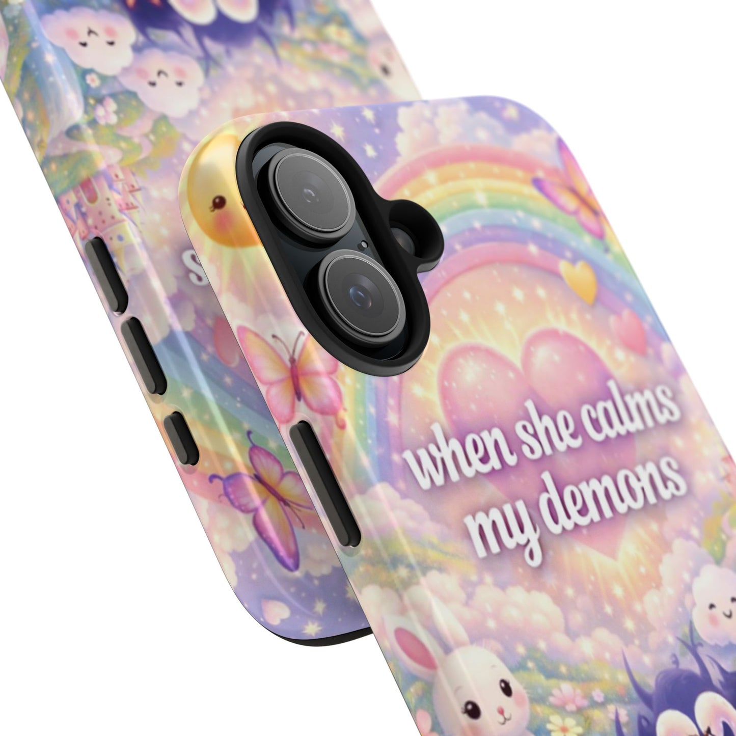 Los Angelez Made x ''When She Calms My Demons'' Tough Phone Case