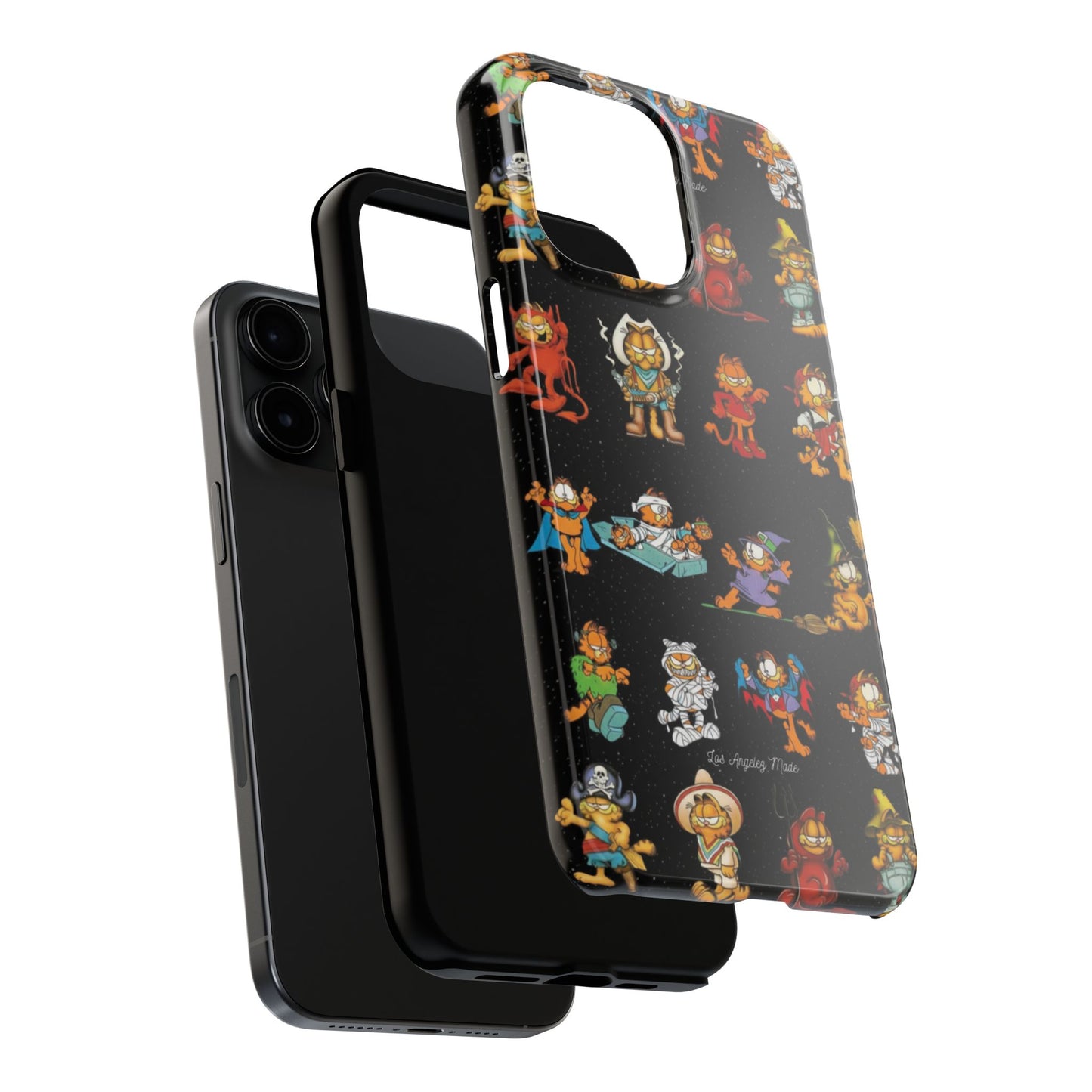Los Angelez Made x Garfield Halloween Sticker Sheet Tough Phone Case