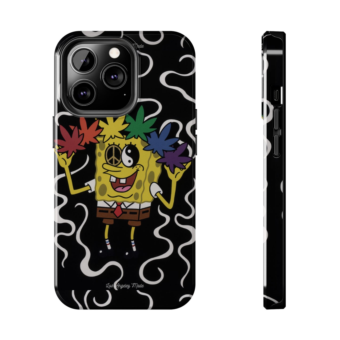Los Angelez Made x Psychedelic Spongebob Squarepants Tough Phone Case