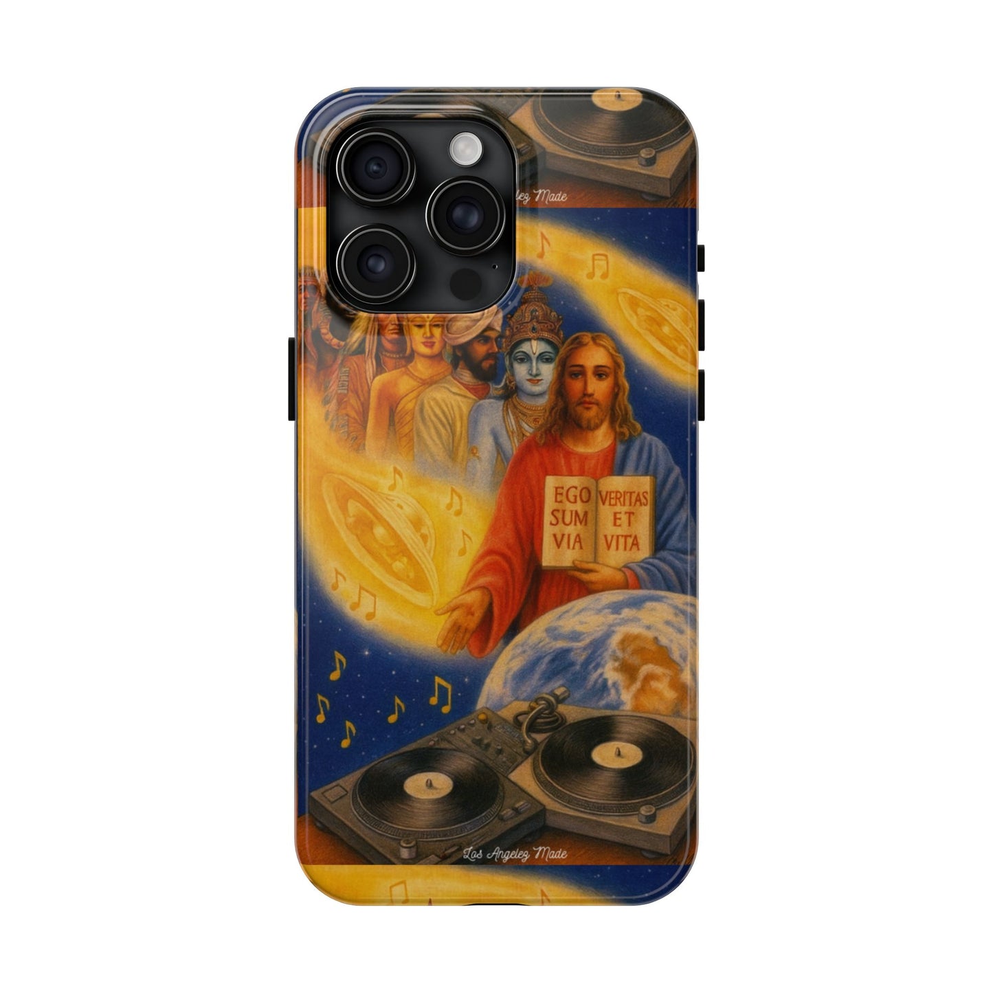 Los Angelez Made x God Is A DJ Tough Phone Case