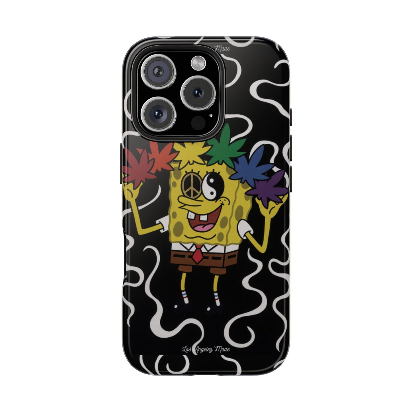 Los Angelez Made x Psychedelic Spongebob Squarepants Tough Phone Case