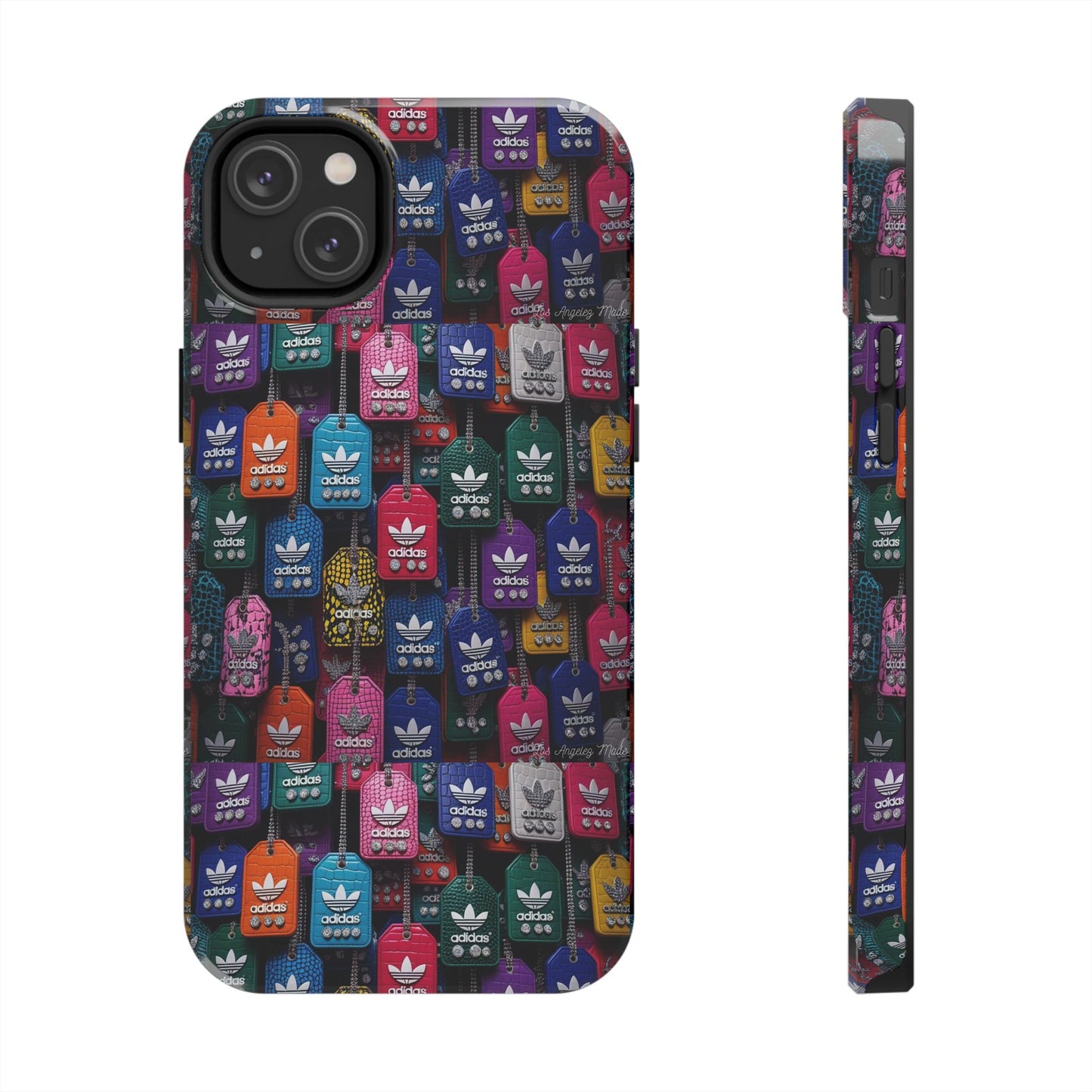 Los Angelez Made x Adidas Leather Tags Tough Phone Case