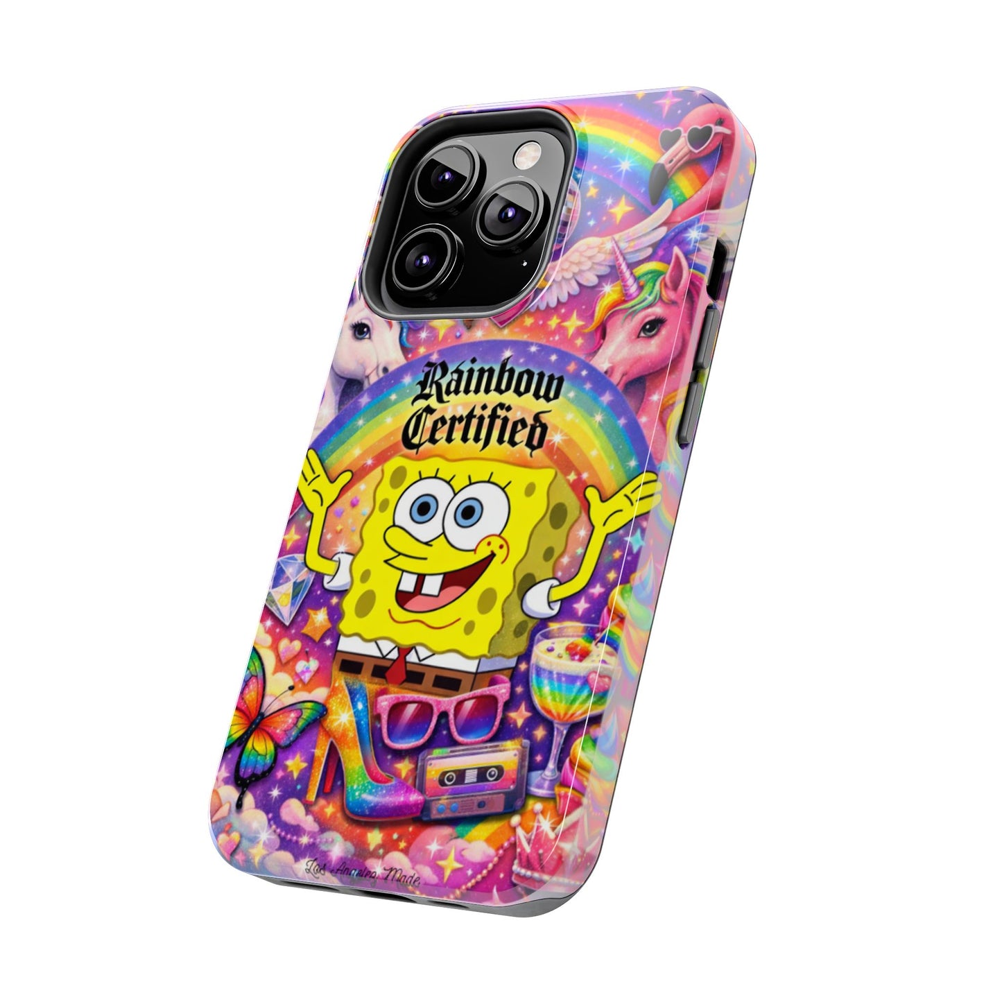 Los Angelez Made x Gay SpongeBob ''Rainbow Certified'' Tough Phone Case