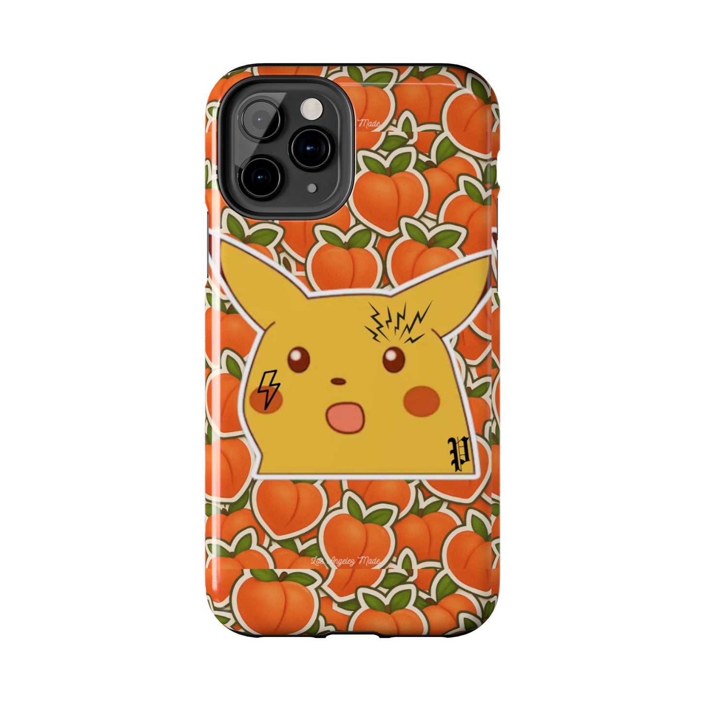 Los Angelez Made x Shocked Pika Peach Tough Phone Case