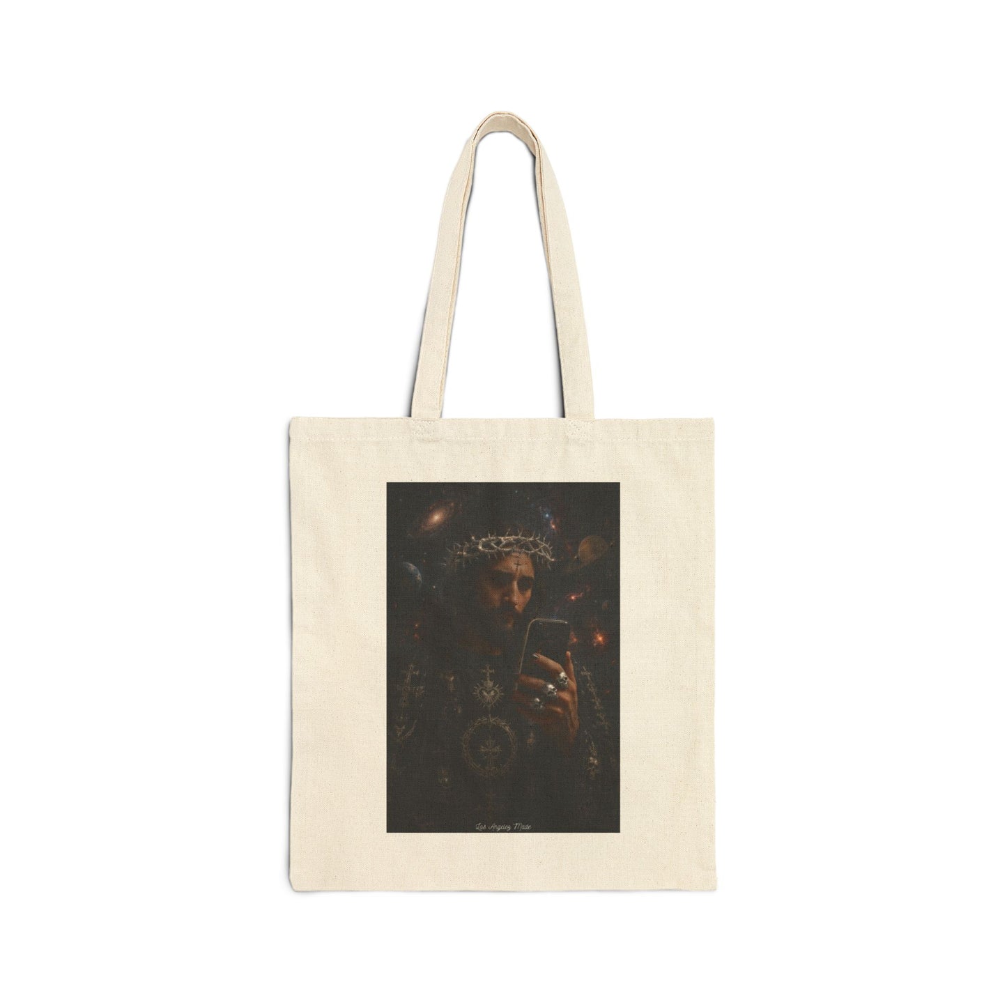 Los Angelez Made x Start the Rapture Canvas Tote Bag