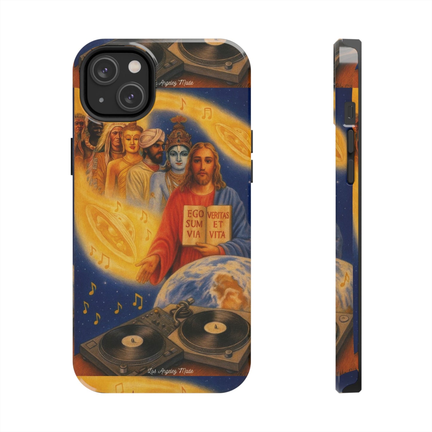 Los Angelez Made x God Is A DJ Tough Phone Case