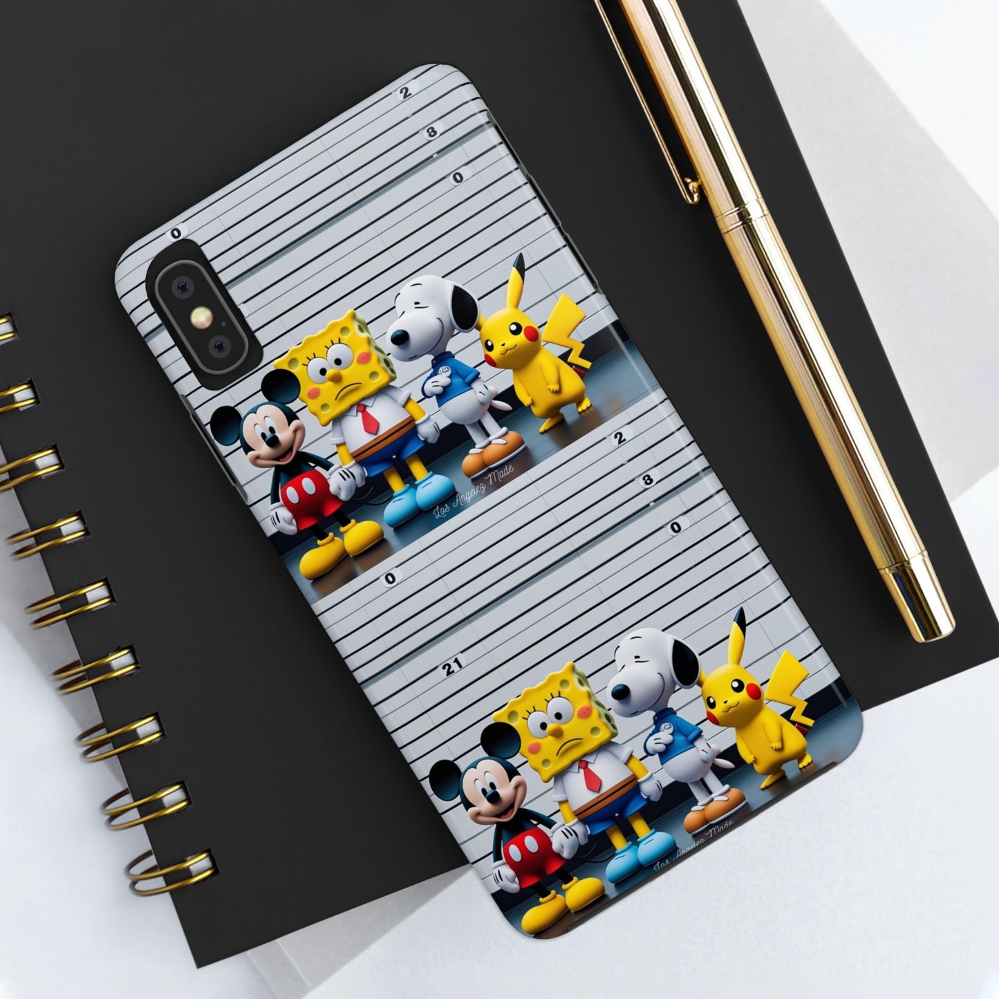 Los Angelez Made x Cartoon Police Line Up Tough Phone Case