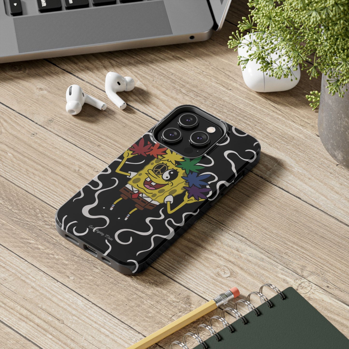 Los Angelez Made x Psychedelic Spongebob Squarepants Tough Phone Case