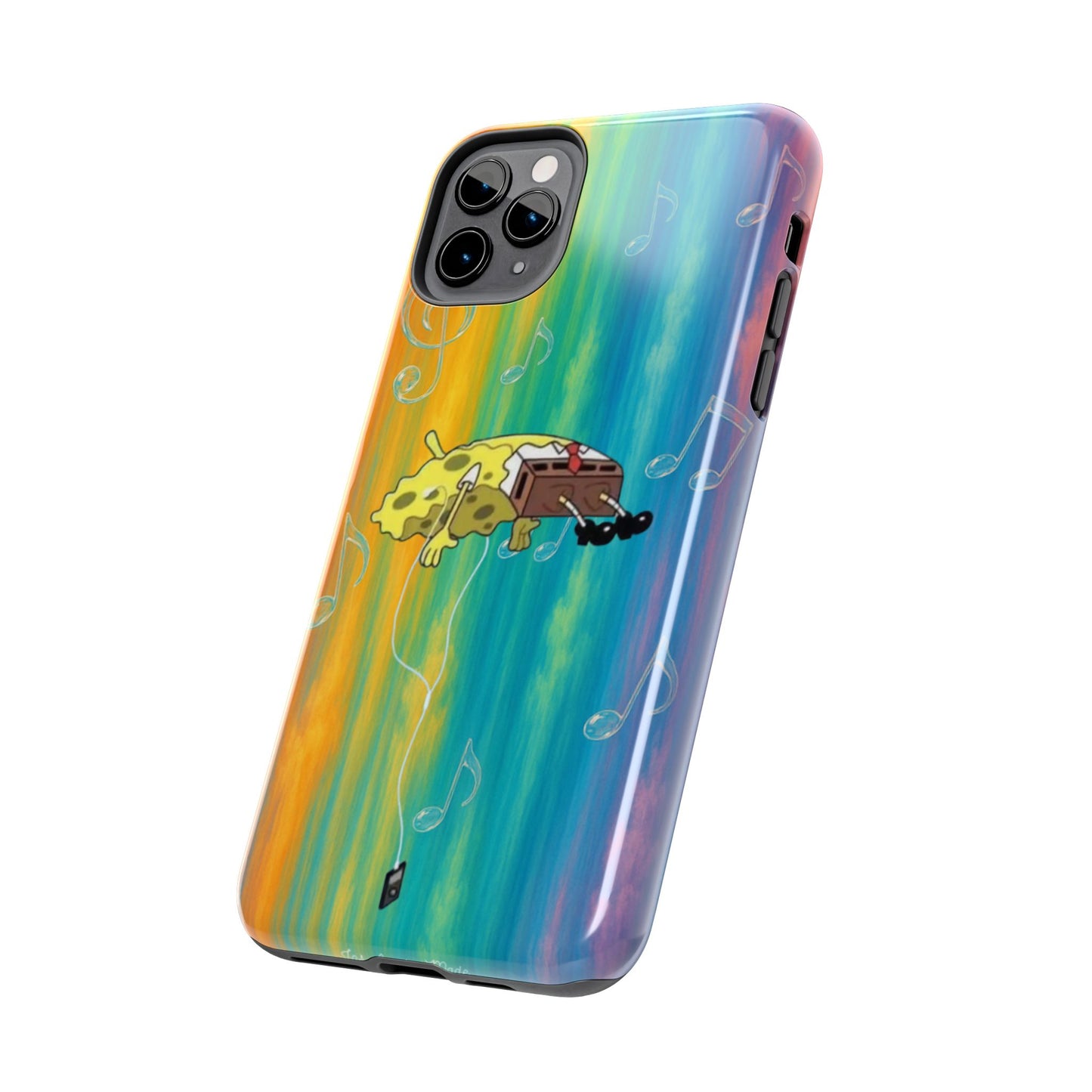 Los Angelez Made x Spongebob Music Is Life Tough Phone Case