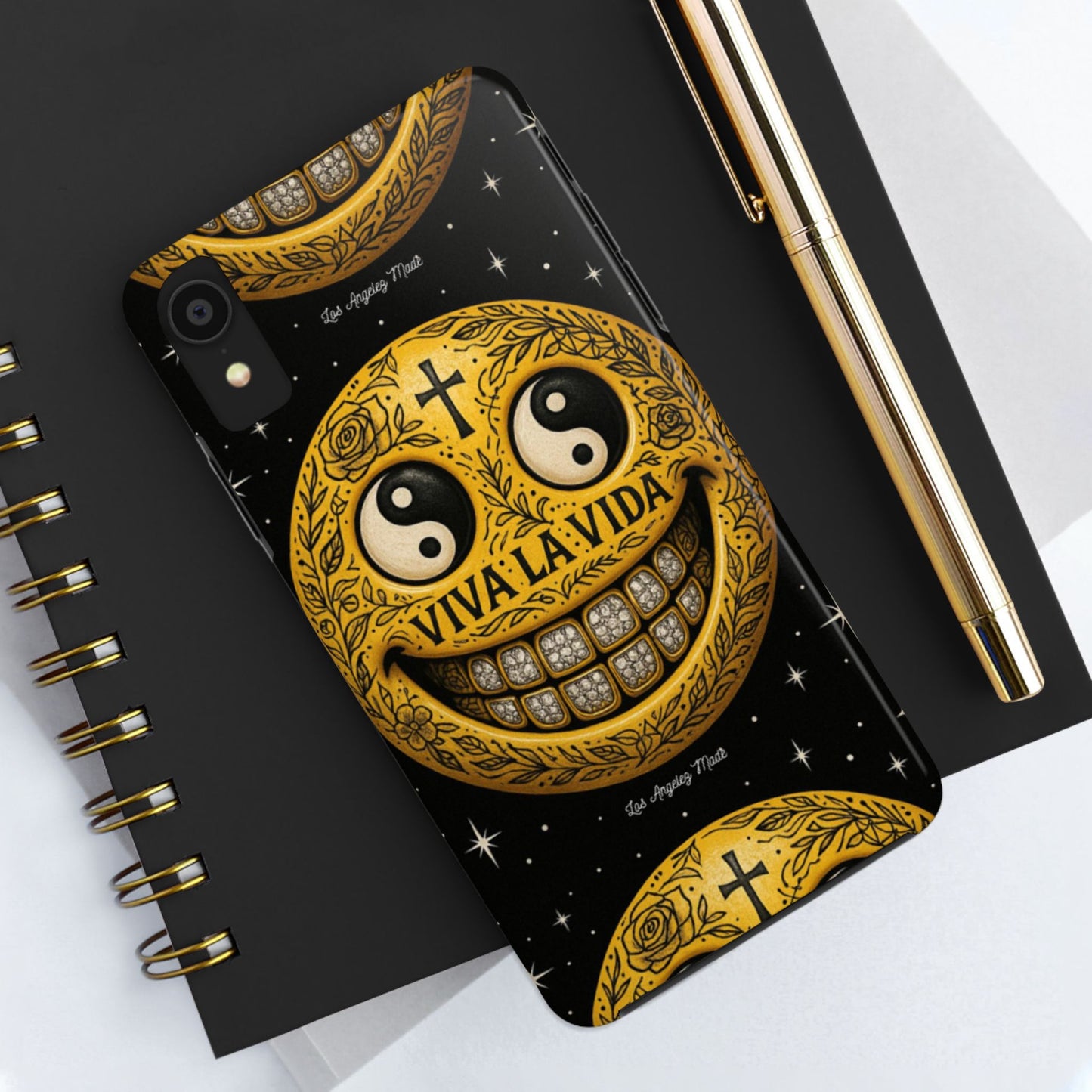 Los Angelez Made x Tattooed Smiley Face Tough Phone Case