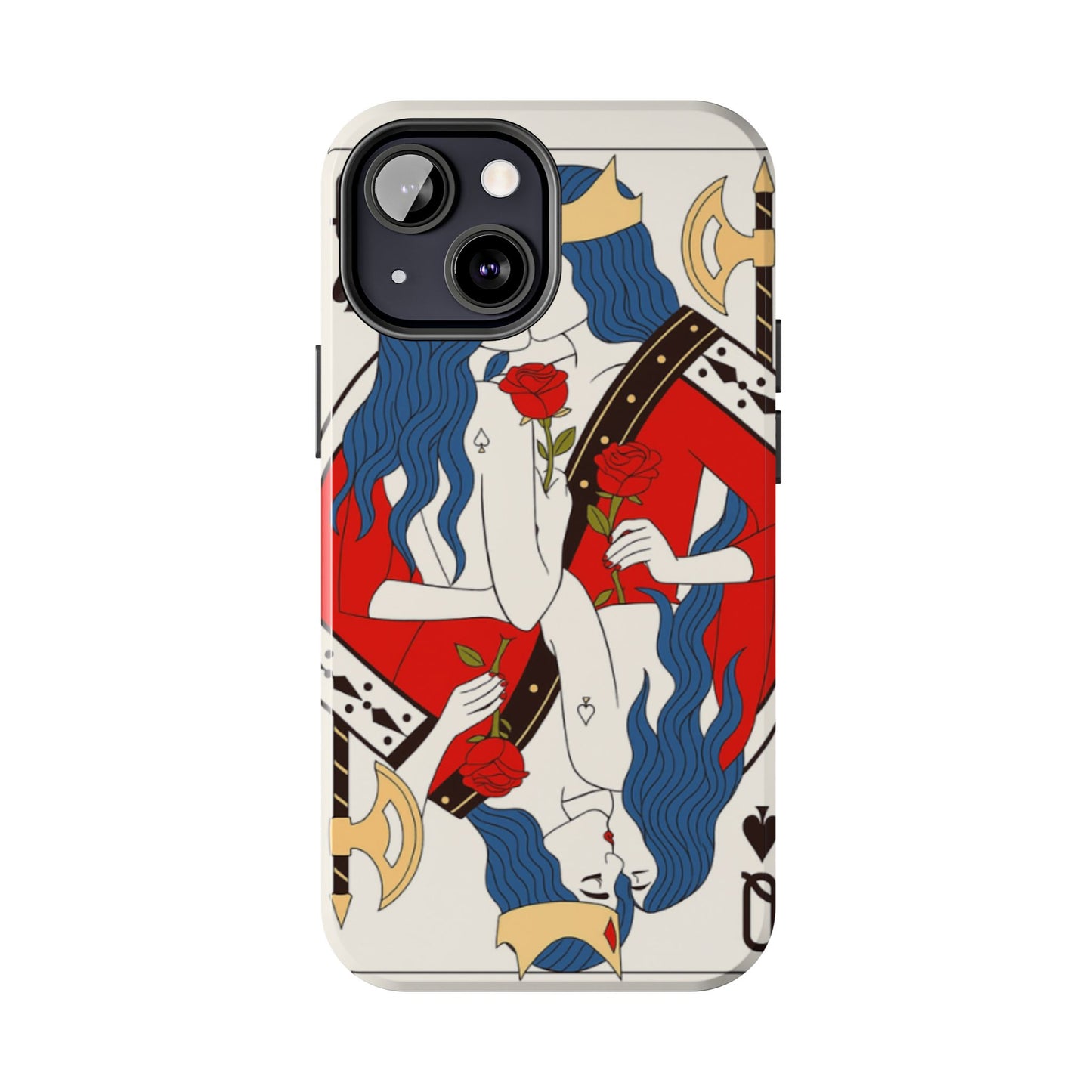 Los Angelez Made x Two Queens Card Tough Phone Case