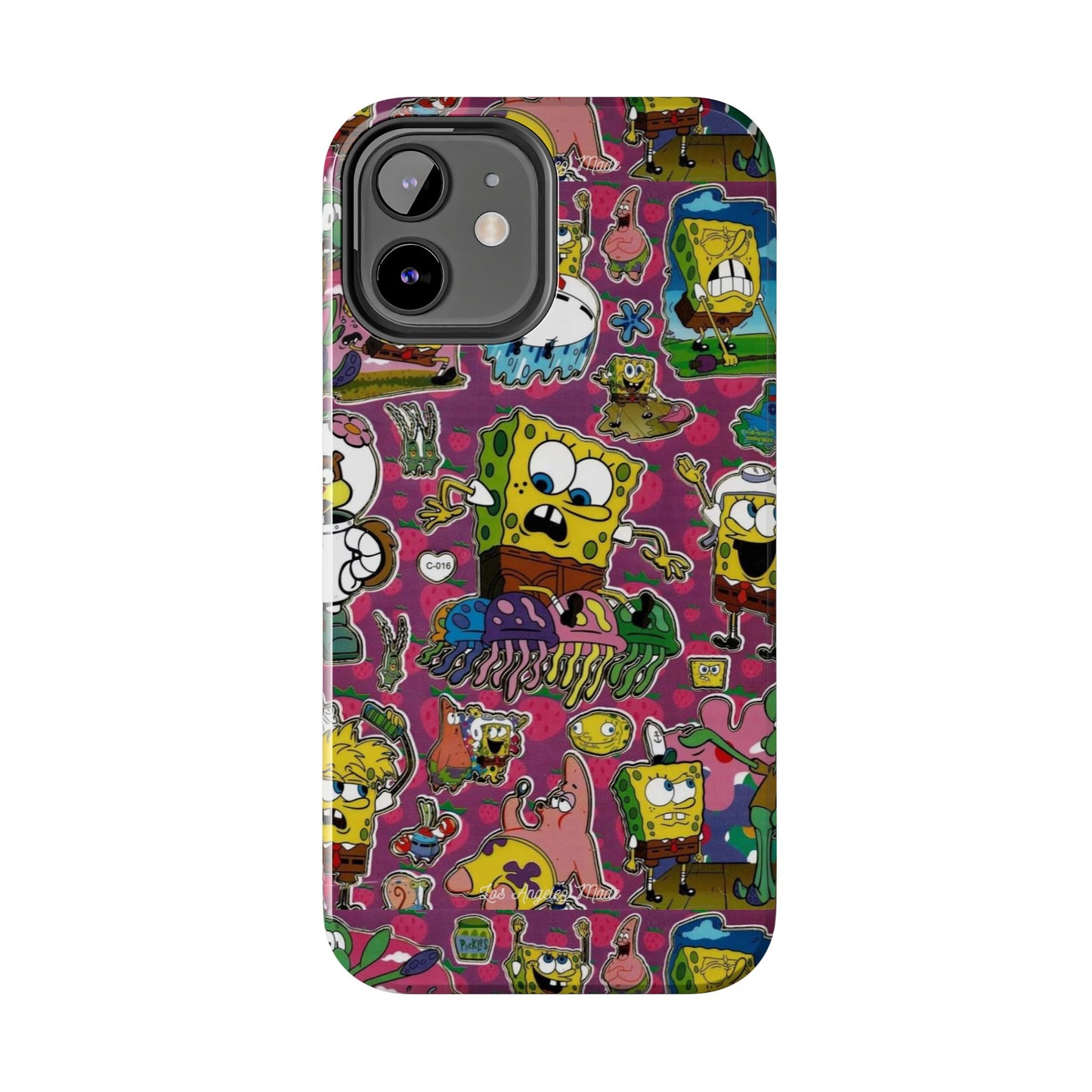 Los Angelez Made x SpongeBob Sticker Sheet Tough Phone Case