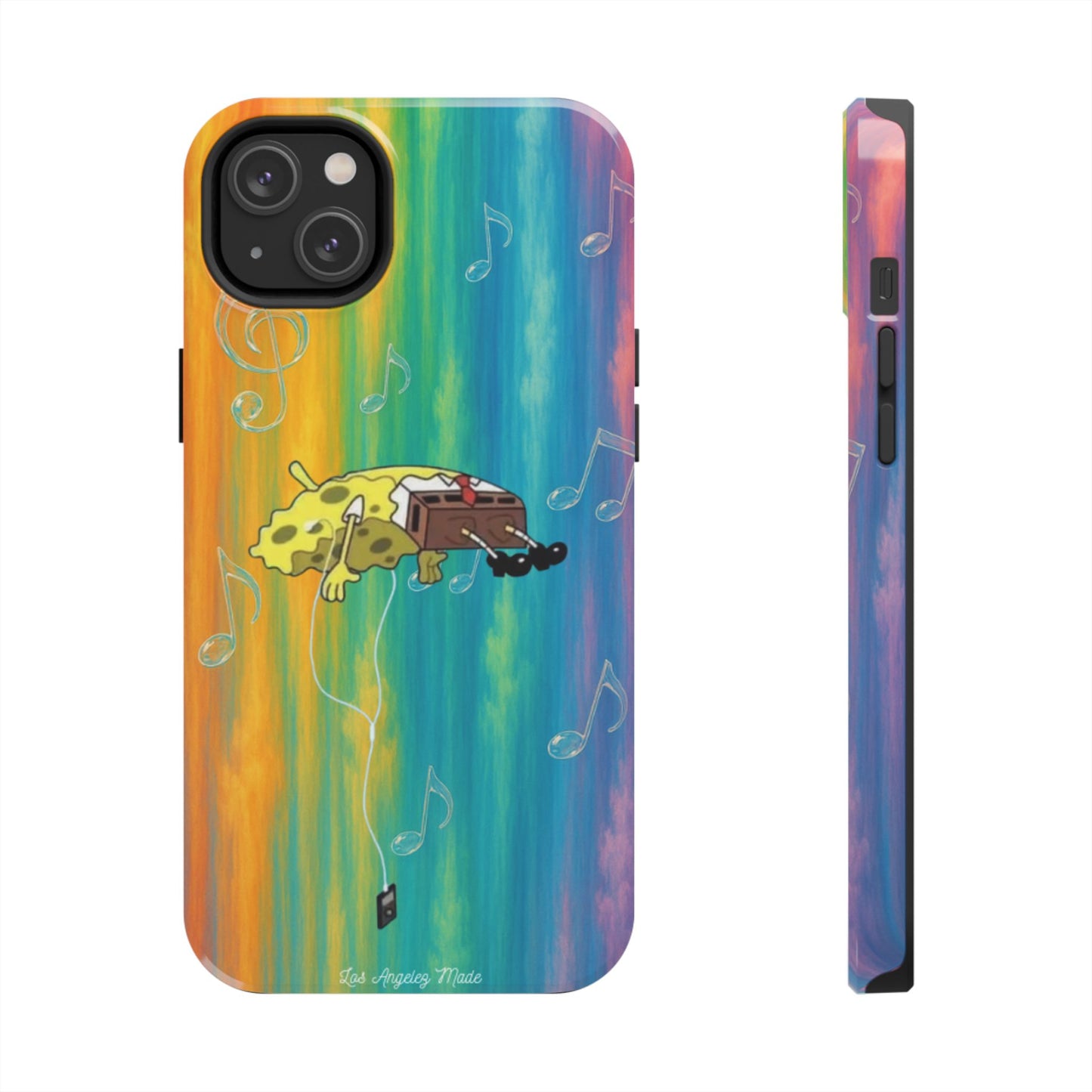 Los Angelez Made x Spongebob Music Is Life Tough Phone Case