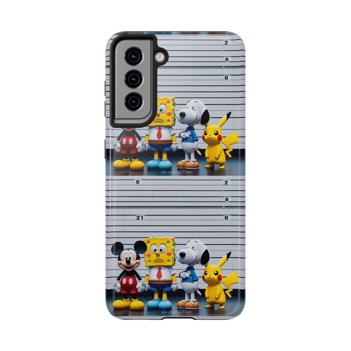 Los Angelez Made x Cartoon Police Line Up Tough Phone Case
