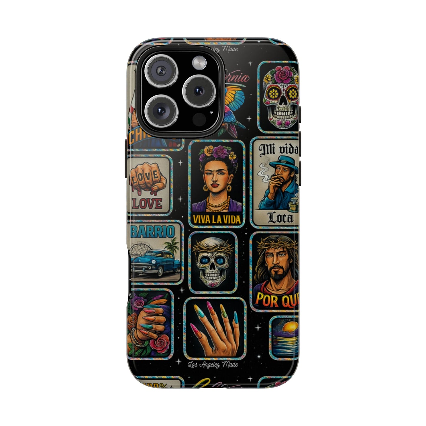 Los Angelez Made x Chicano Vintage Stickers Tough Phone Case