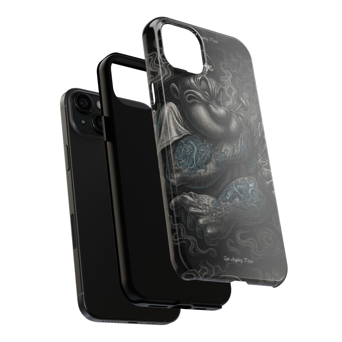 Los Angelez Made x Popeye Getting Tatted Tough Phone Case