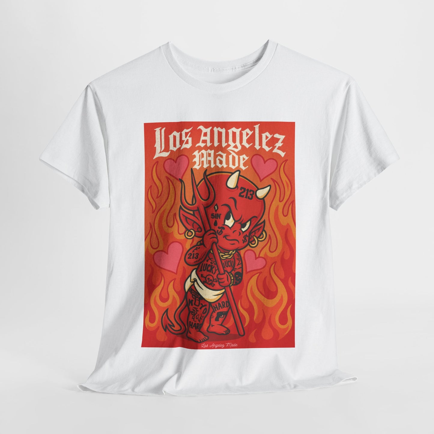 Los Angelez Made x Baby Devil Unisex Heavy Cotton T-Shirt