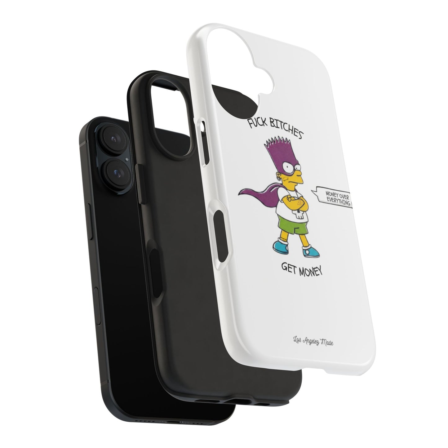 Los Angelez Made x Bart Get Money Tough Phone Case